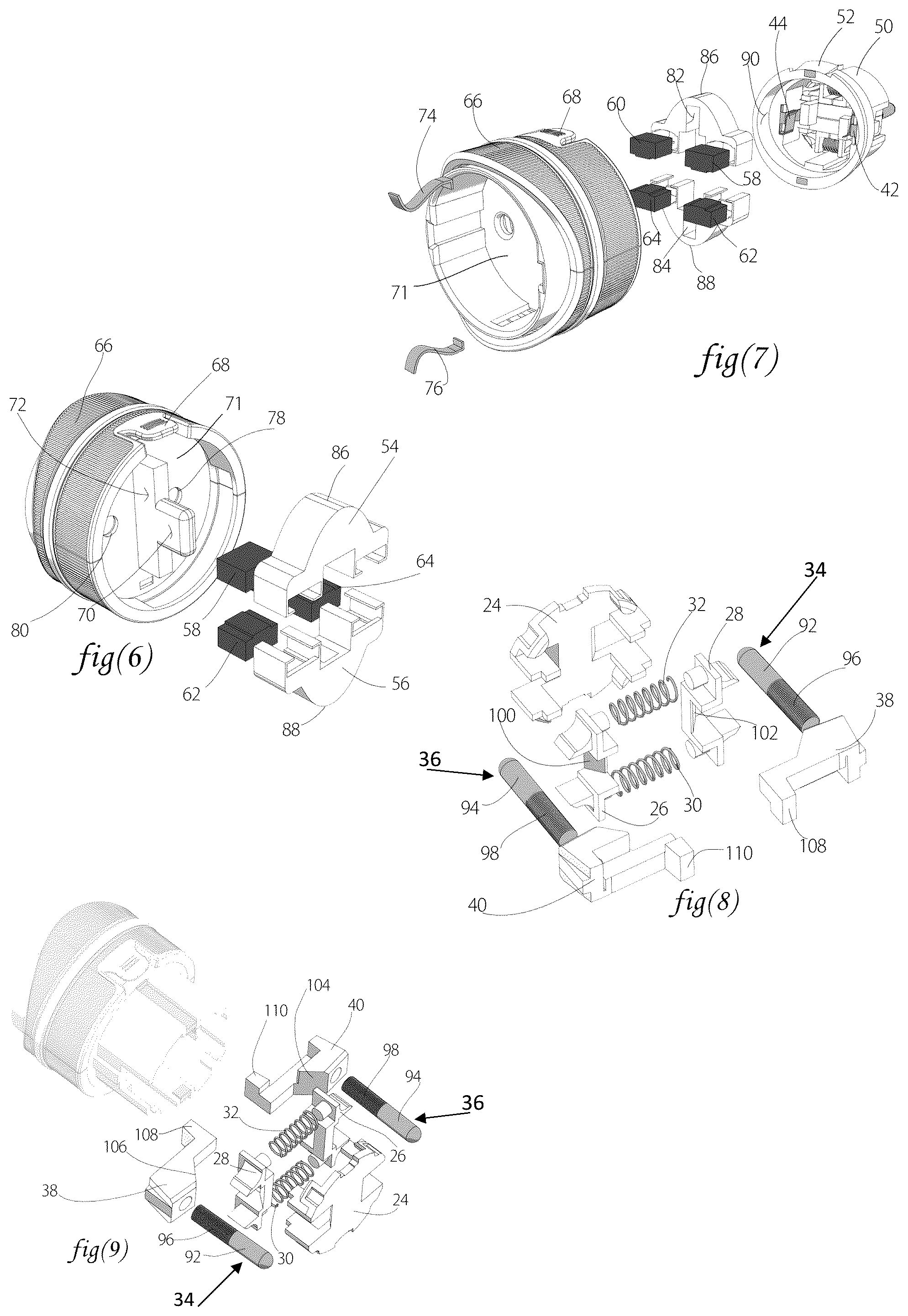 Patent US11824309 Figure 3 – Device and method for locking electrical plugs to power outlets