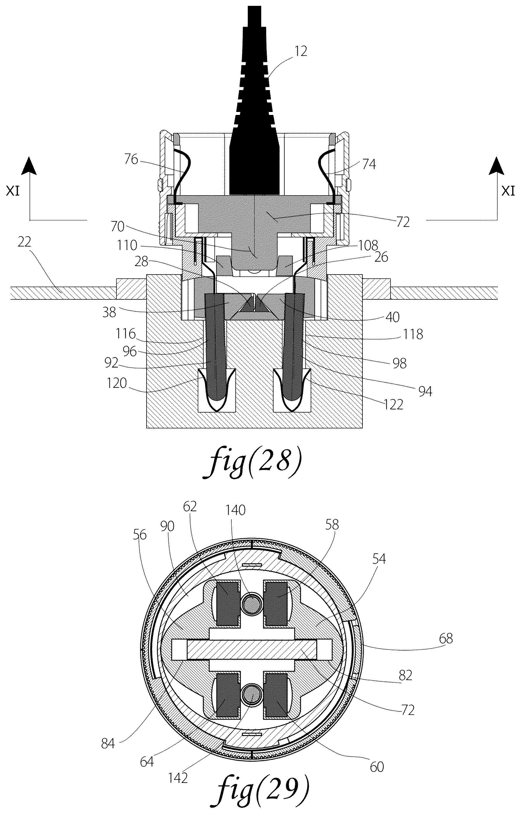 Patent US11824309 Figure 9 – Device and method for locking electrical plugs to power outlets