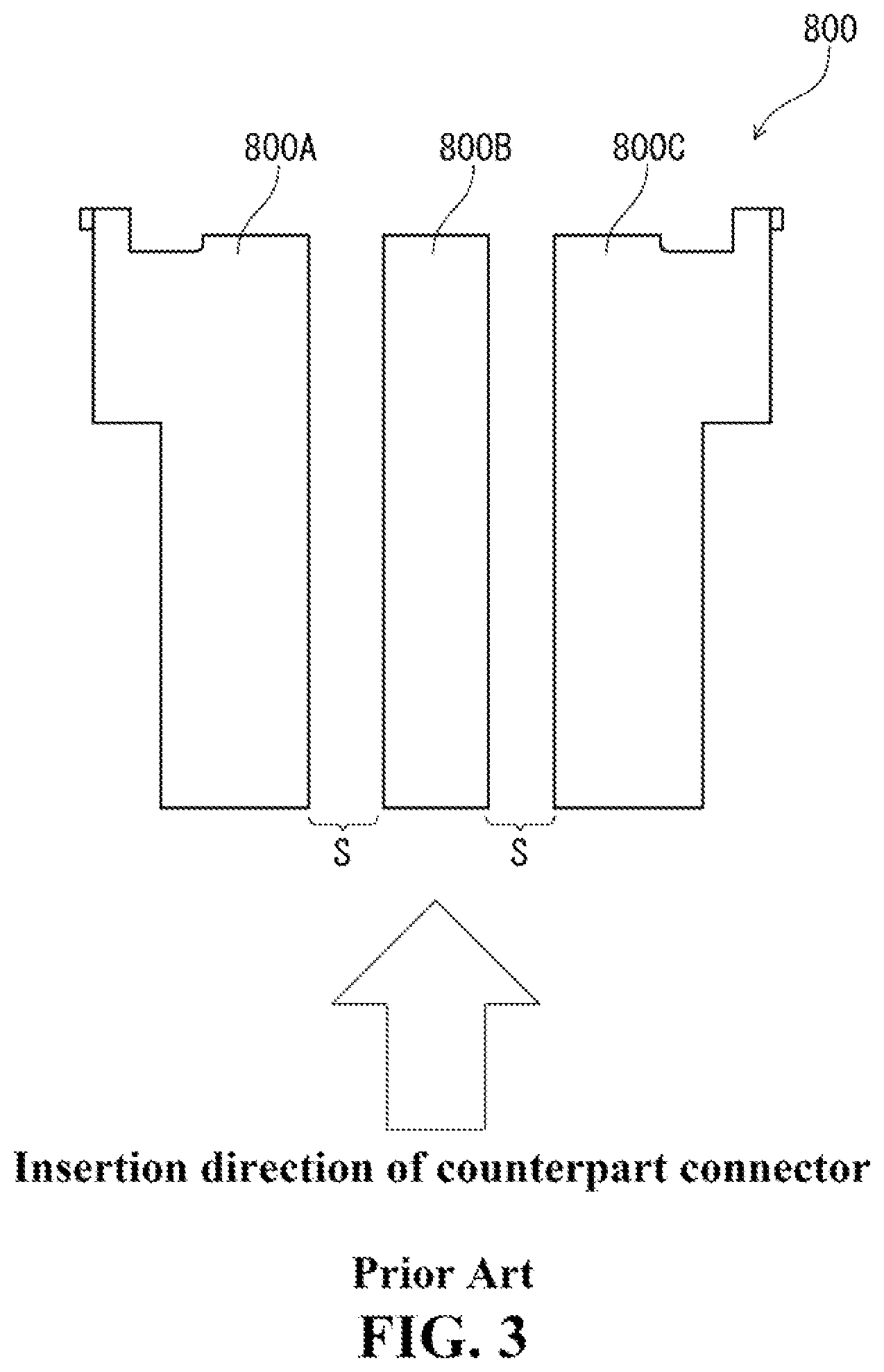 Patent US11824310 Figure 2 – Electrical connector and electronic device