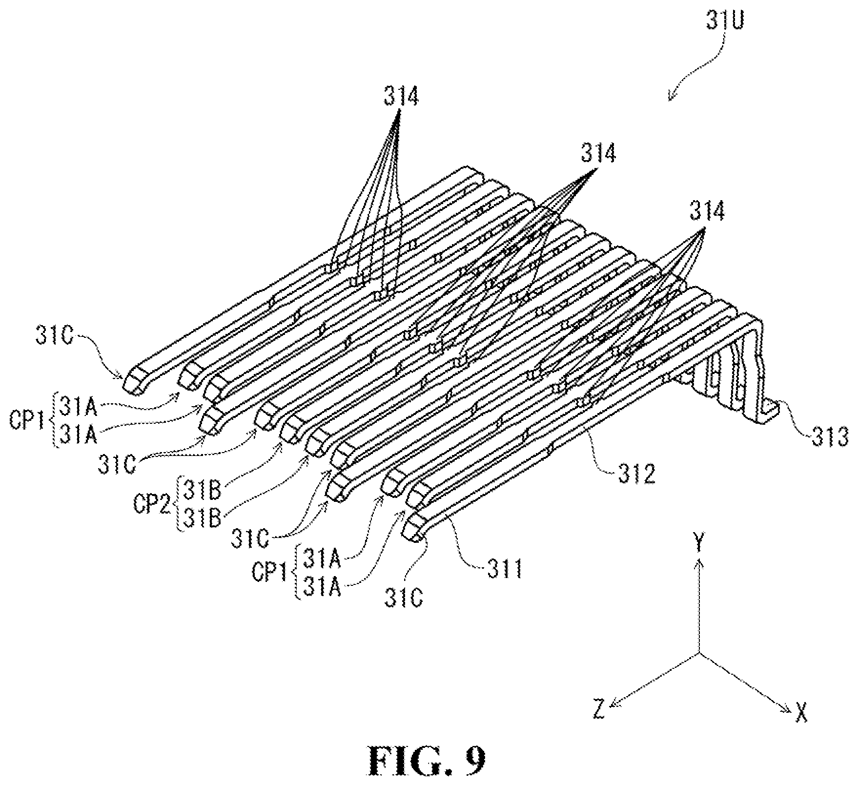 Patent US11824310 Figure 8 – Electrical connector and electronic device