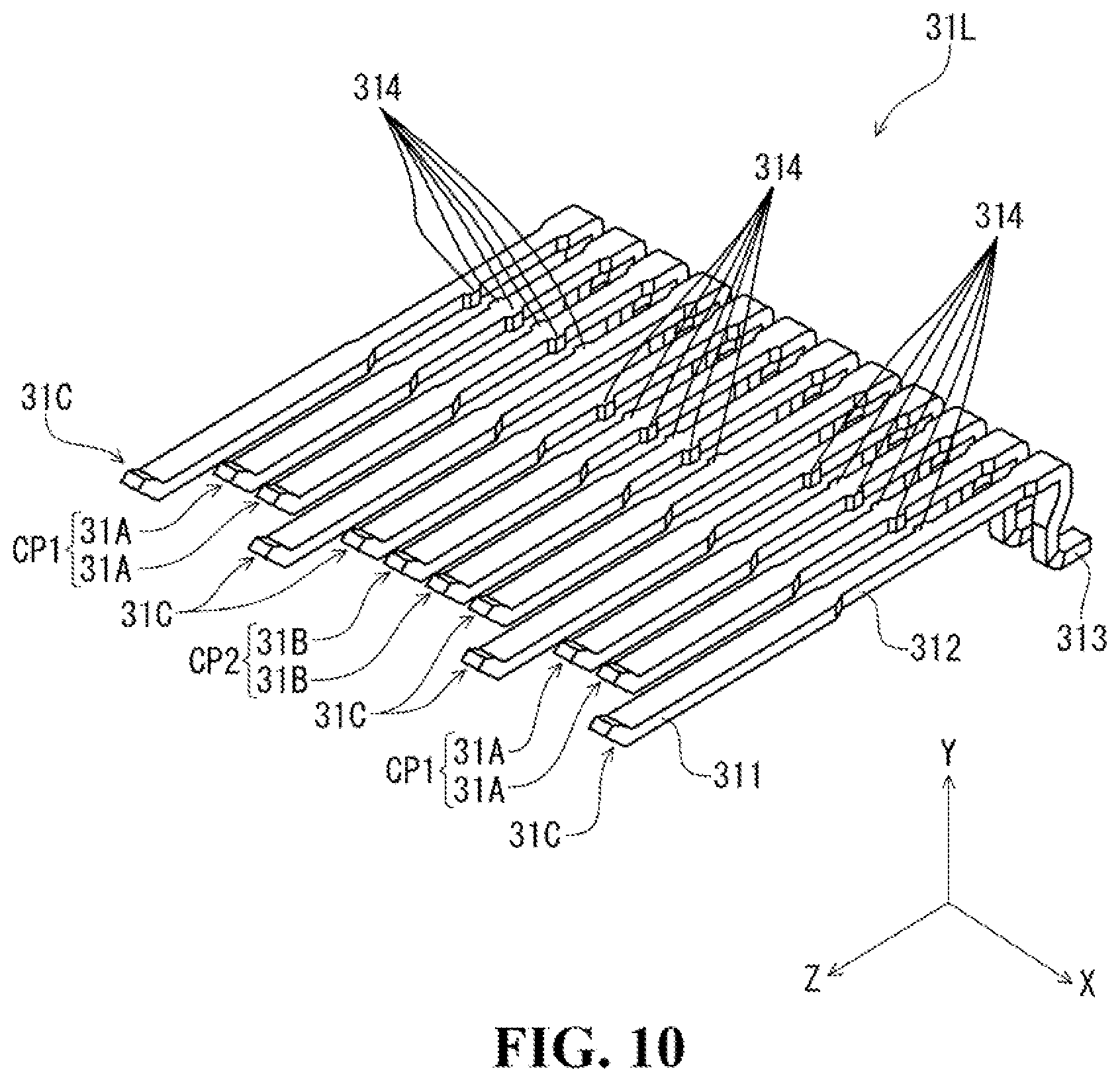 Patent US11824310 Figure 9 – Electrical connector and electronic device