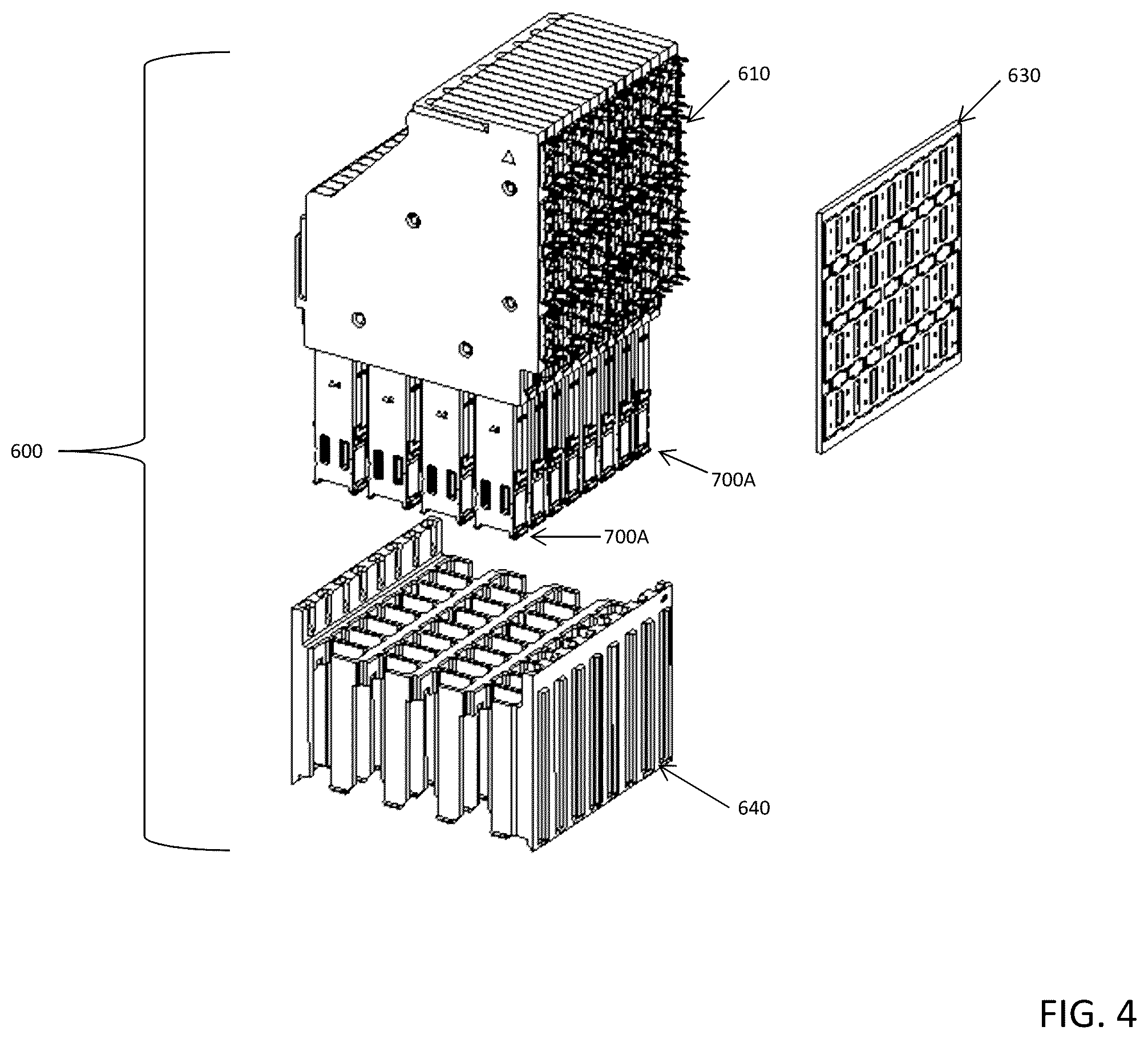 Patent US11824311 Figure 4 – Connector for low loss interconnection system