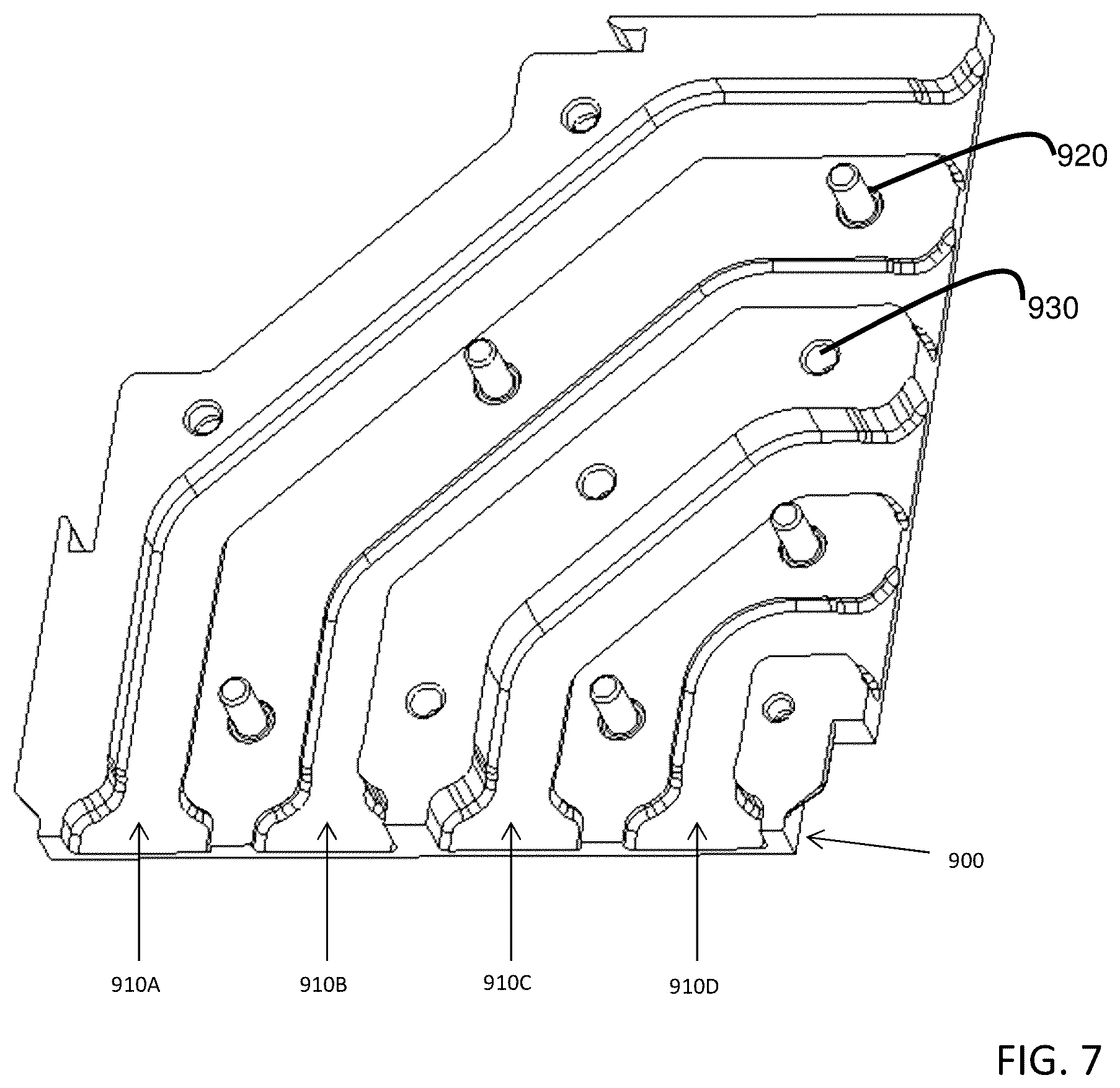 Patent US11824311 Figure 7 – Connector for low loss interconnection system