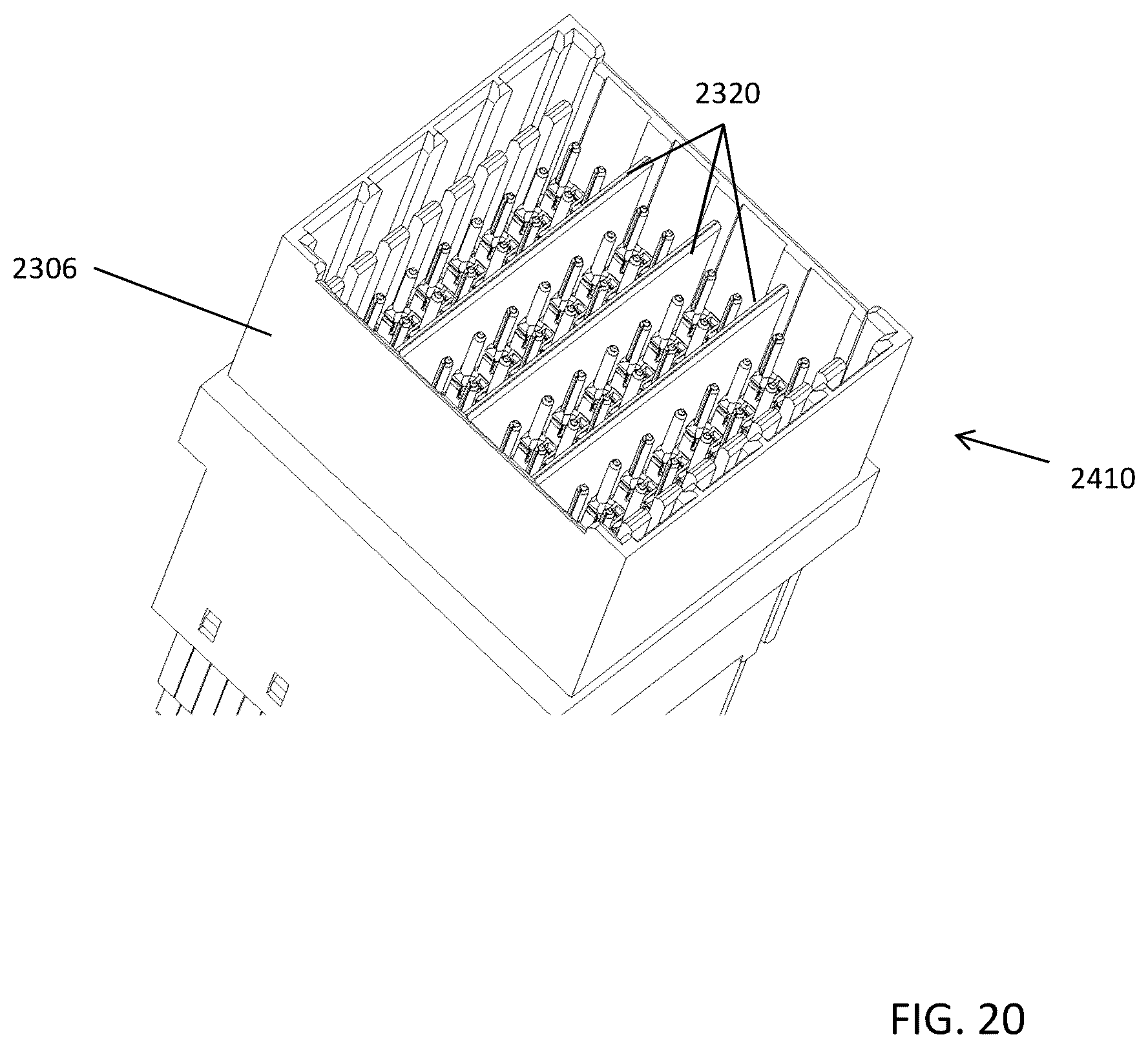 Patent US11824311 Figure 20 – Connector for low loss interconnection system