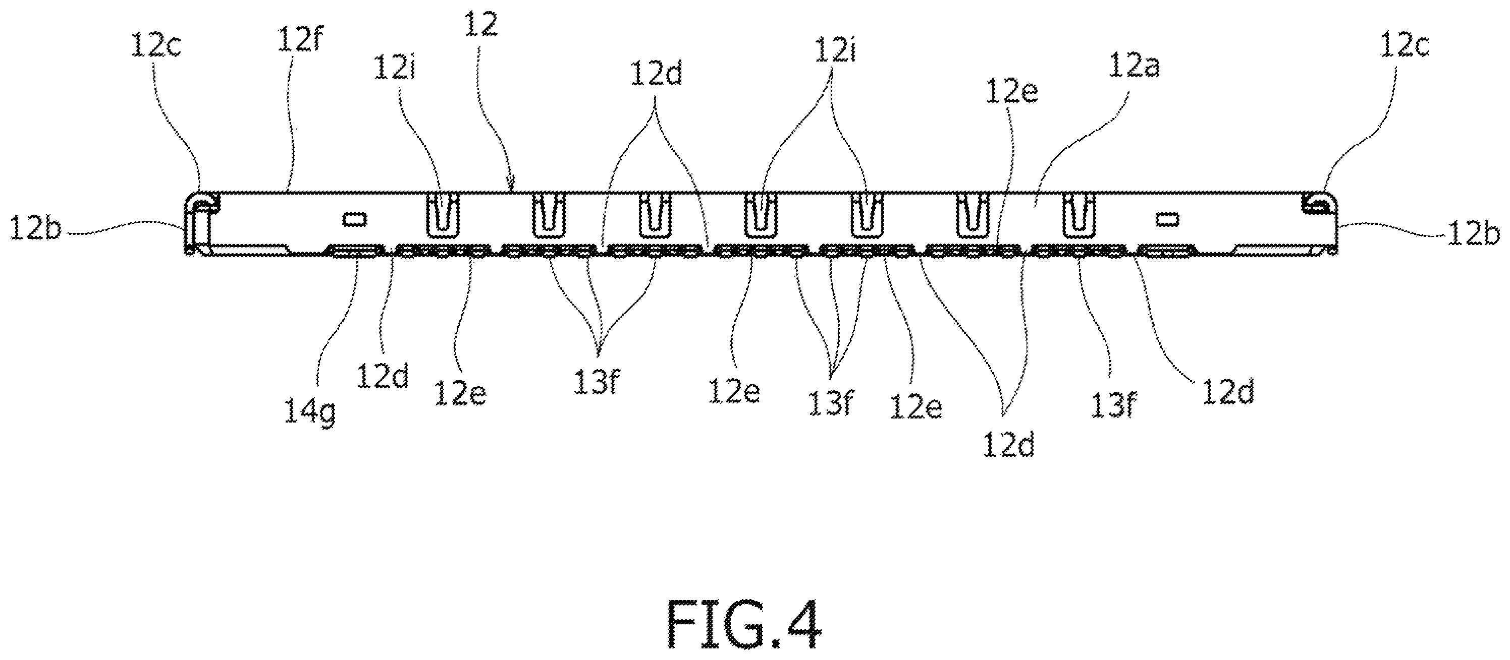Patent US11824312 Figure 4 – Board-connecting electric connector device