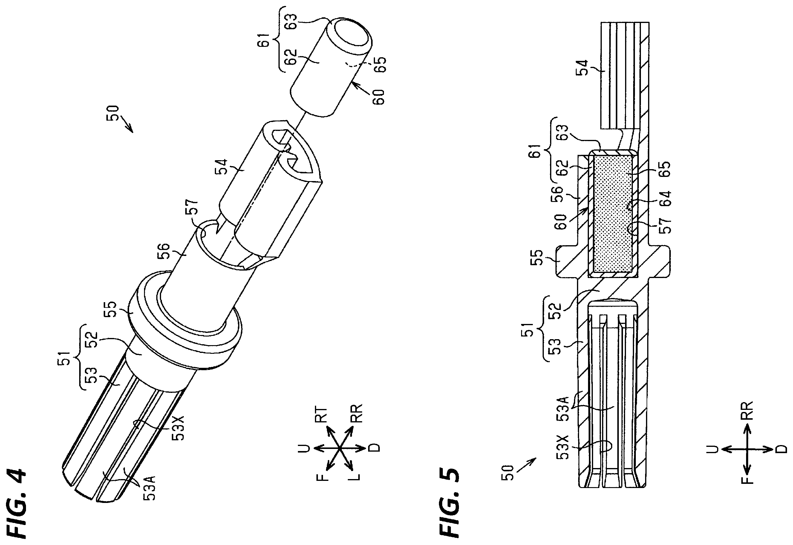 Patent US11824313 Figure 3 – Connection terminal and connector