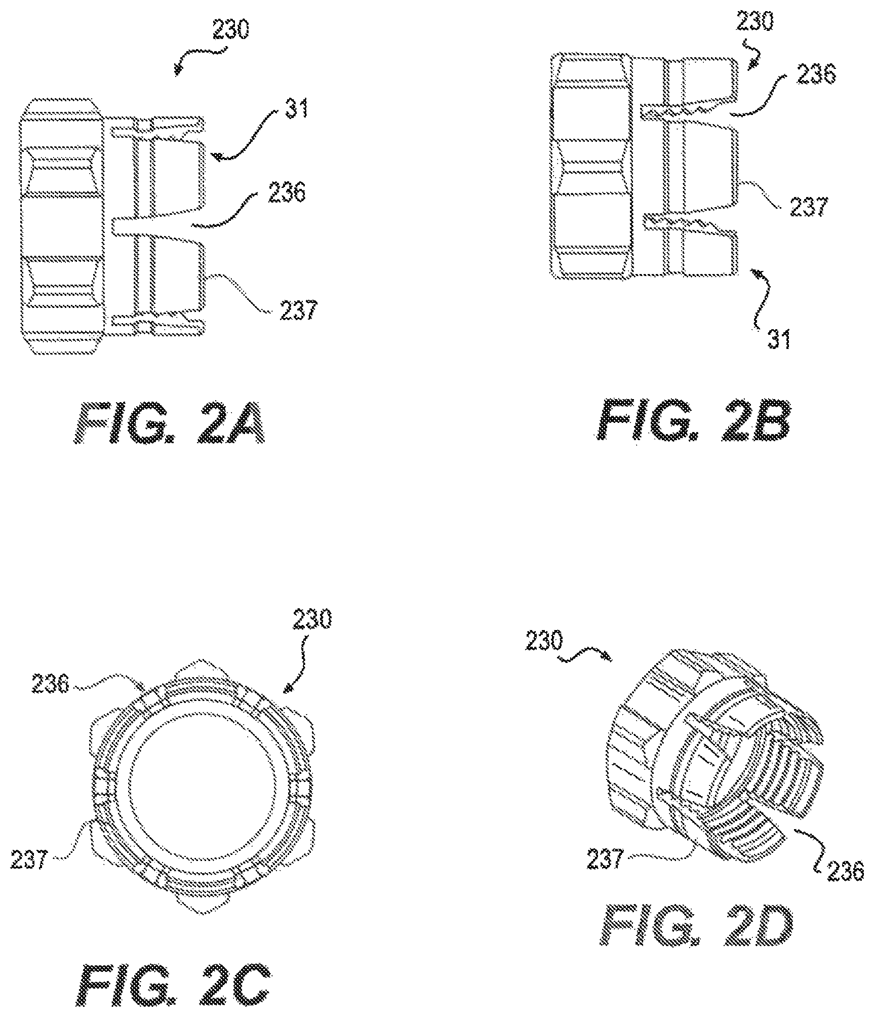 Patent US11824314 Figure 2 – Push-on coaxial cable connectors having port grounding