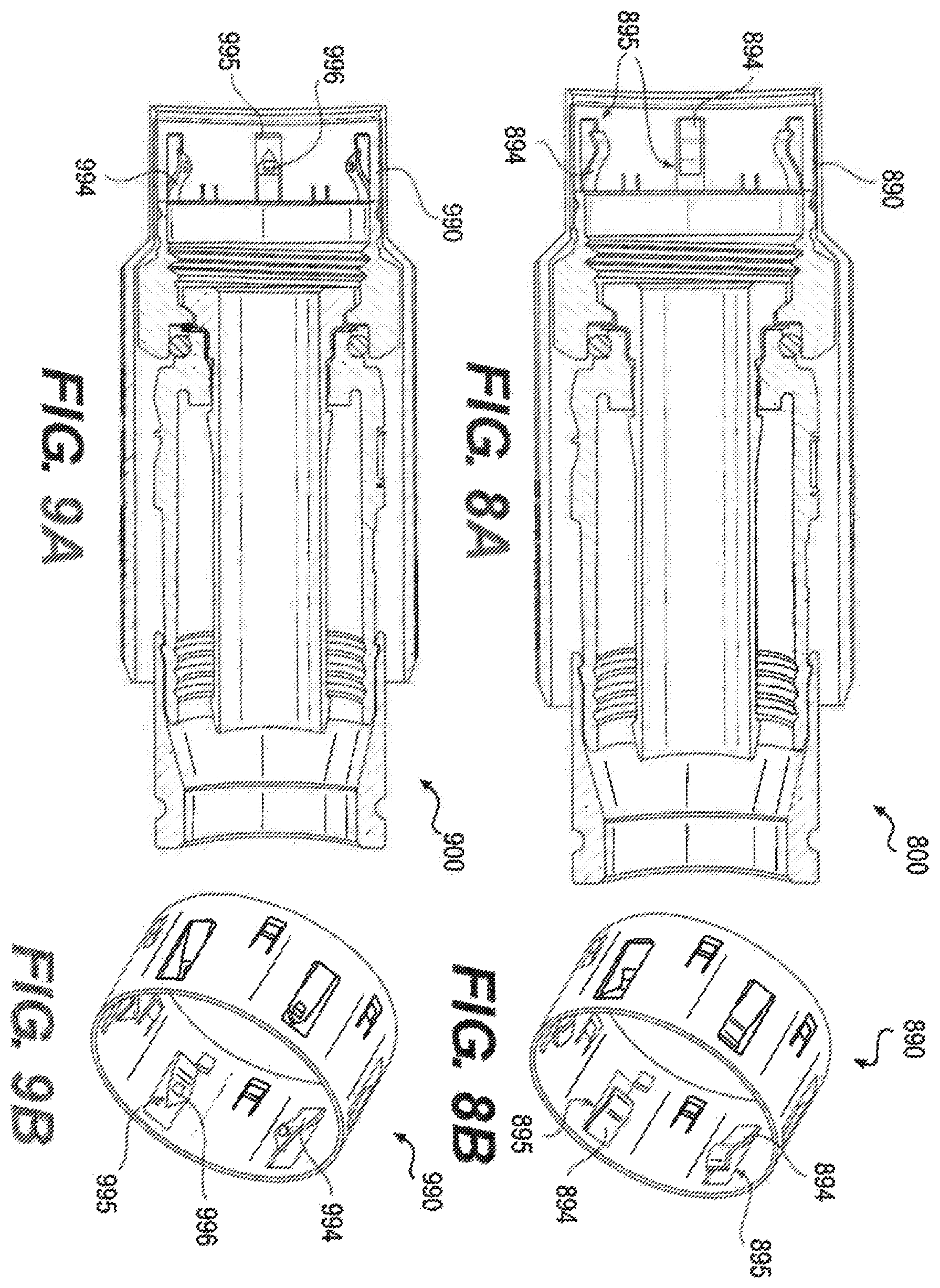 Patent US11824314 Figure 8 – Push-on coaxial cable connectors having port grounding