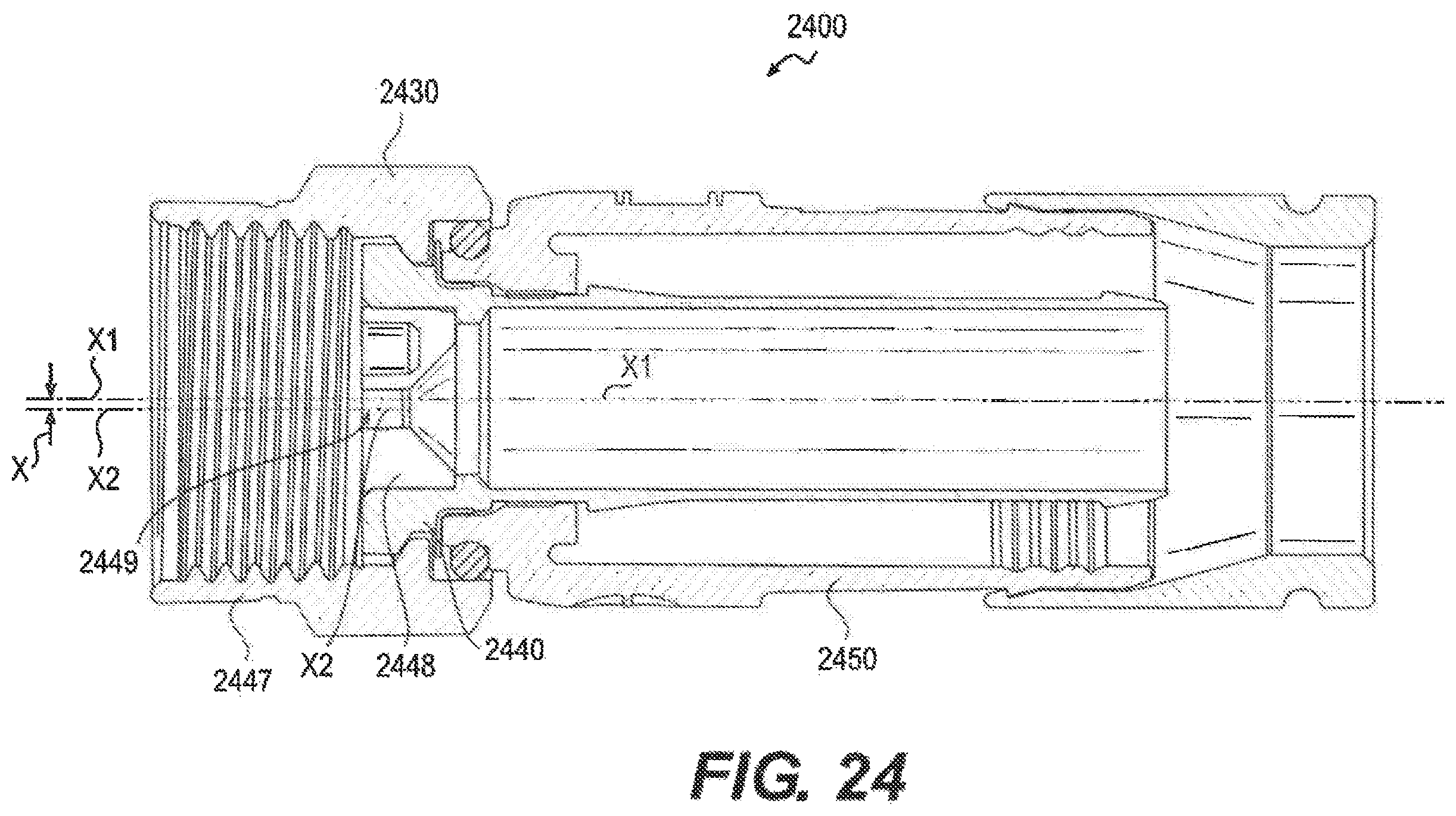 Patent US11824314 Figure 17 – Push-on coaxial cable connectors having port grounding