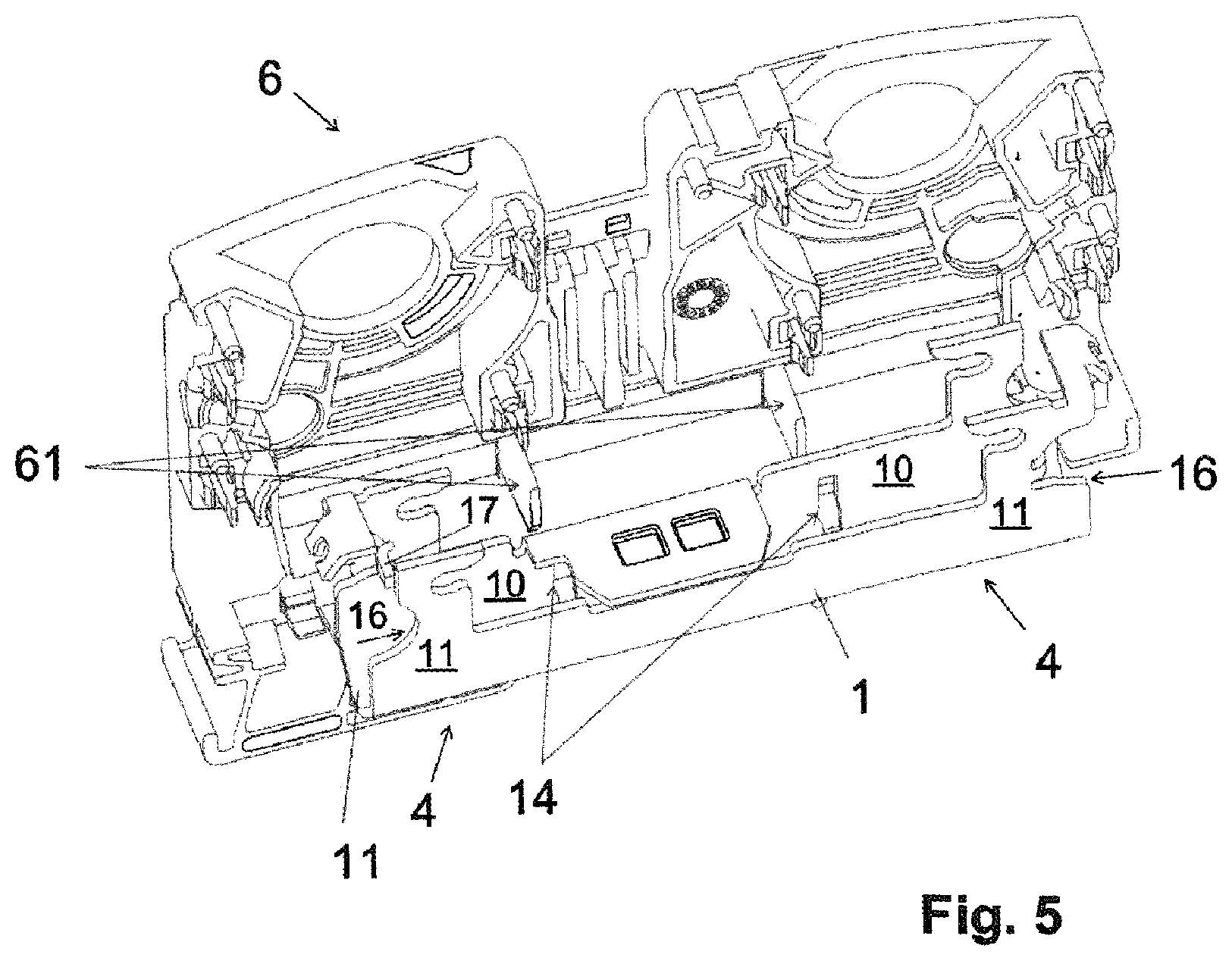 Patent US11824318 Figure 6 – Busbar and busbar assembly for an electrical conductor