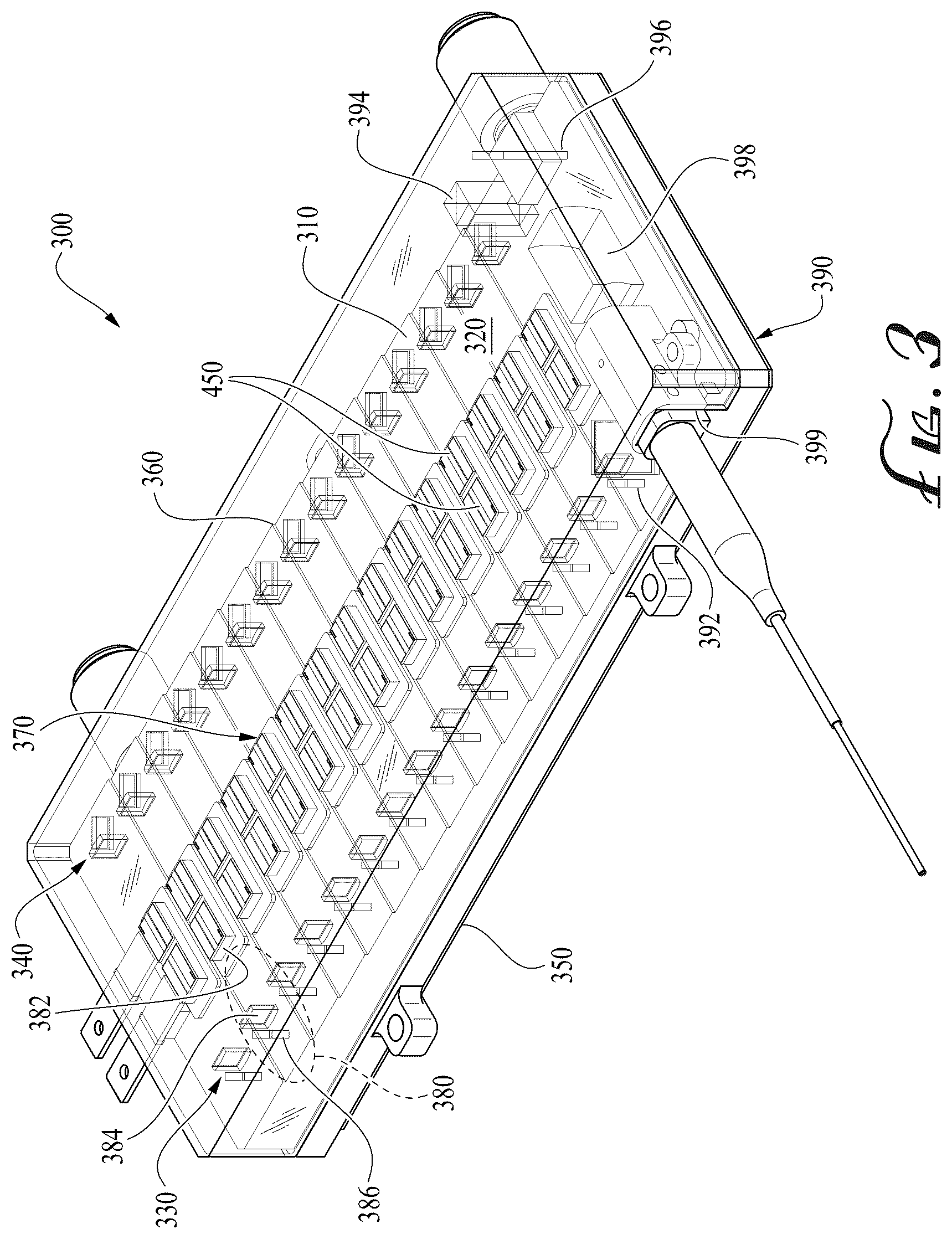 Patent US11824323 Figure 2 – Diode laser package for bidirectionally emitting semiconductor laser devices