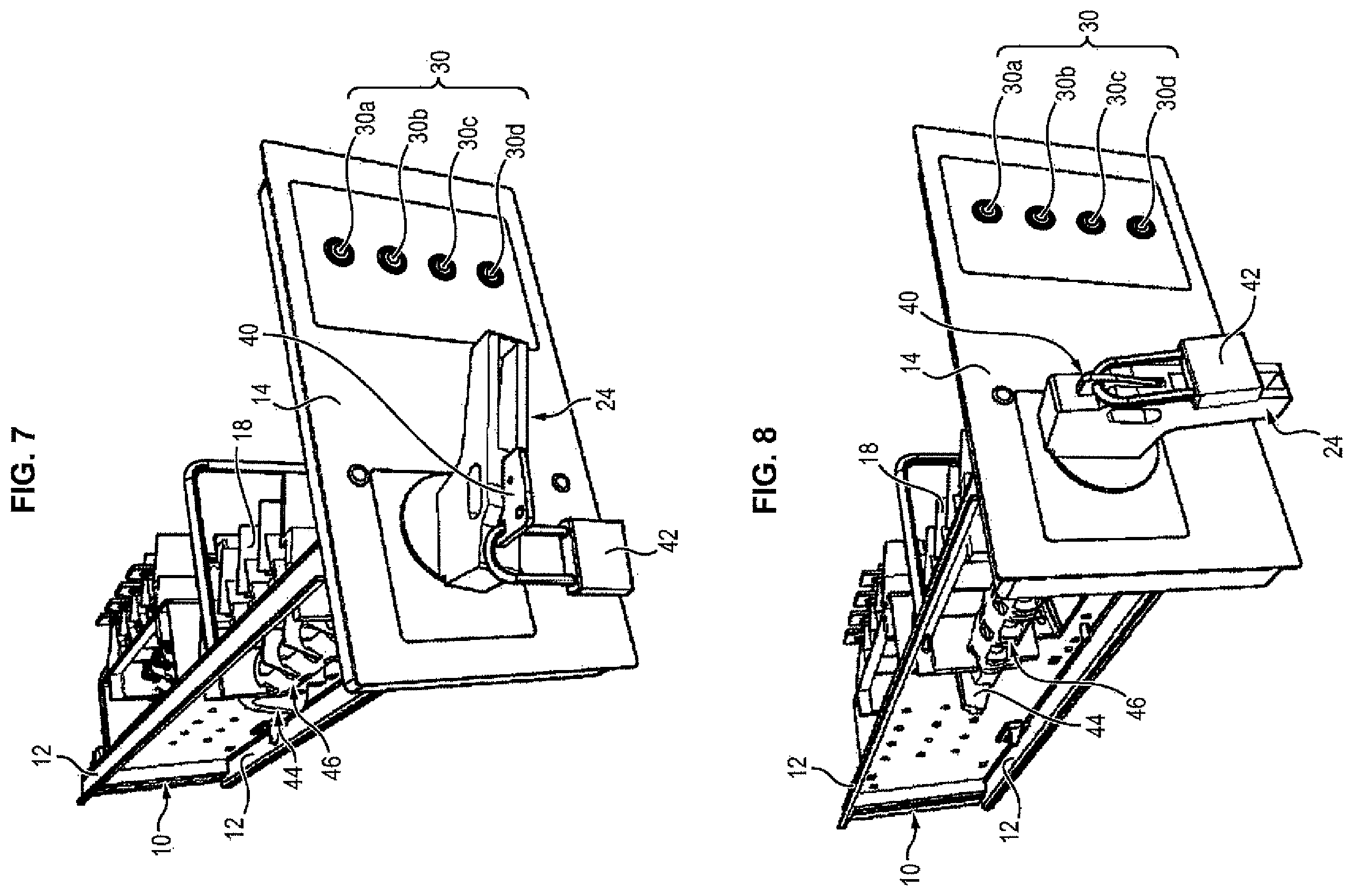 Patent US11824328 Figure 5 – Maintenance drawer for an electrical distribution switchboard