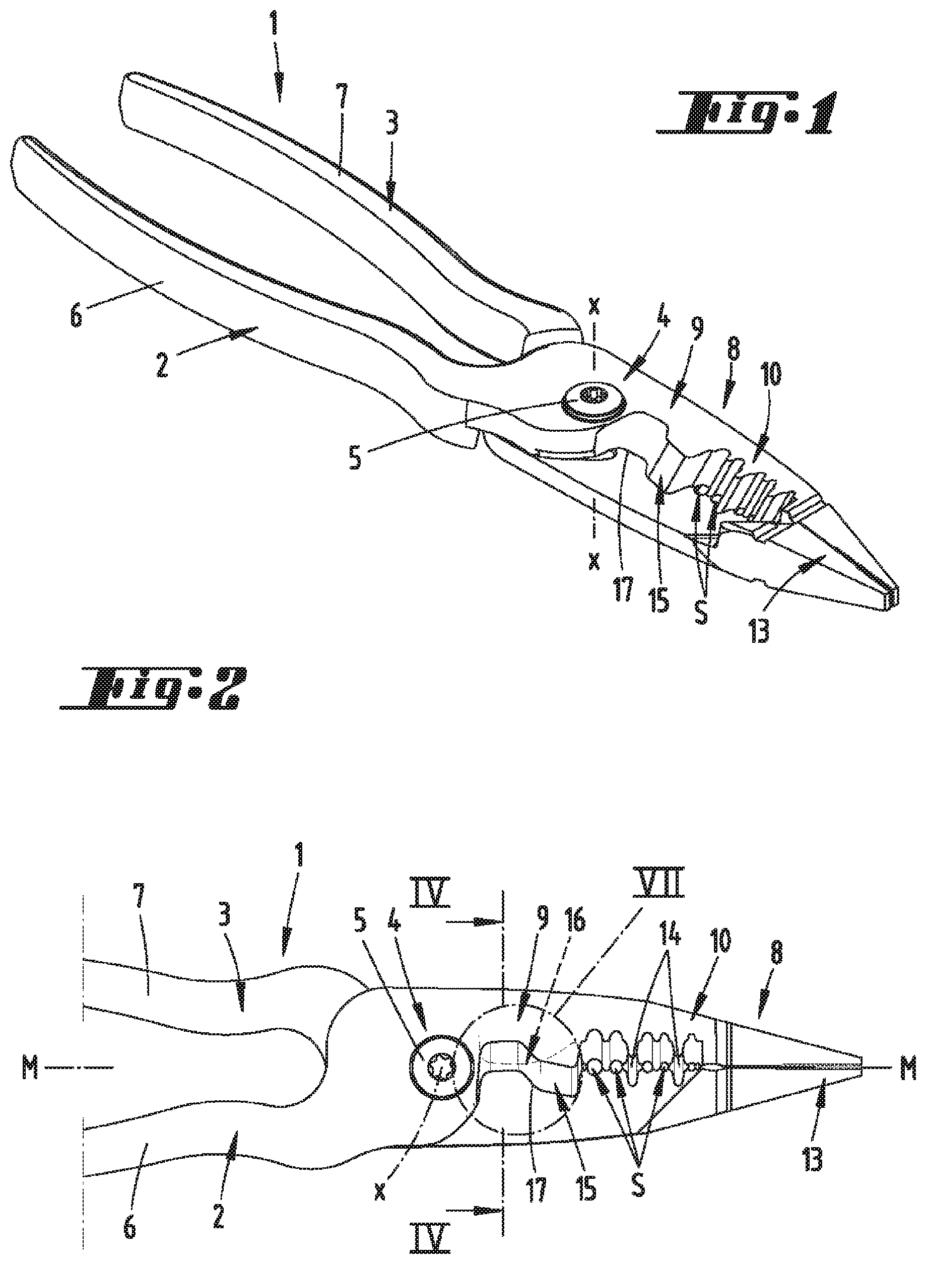 Patent US11824331 — Pliers — Figure 1