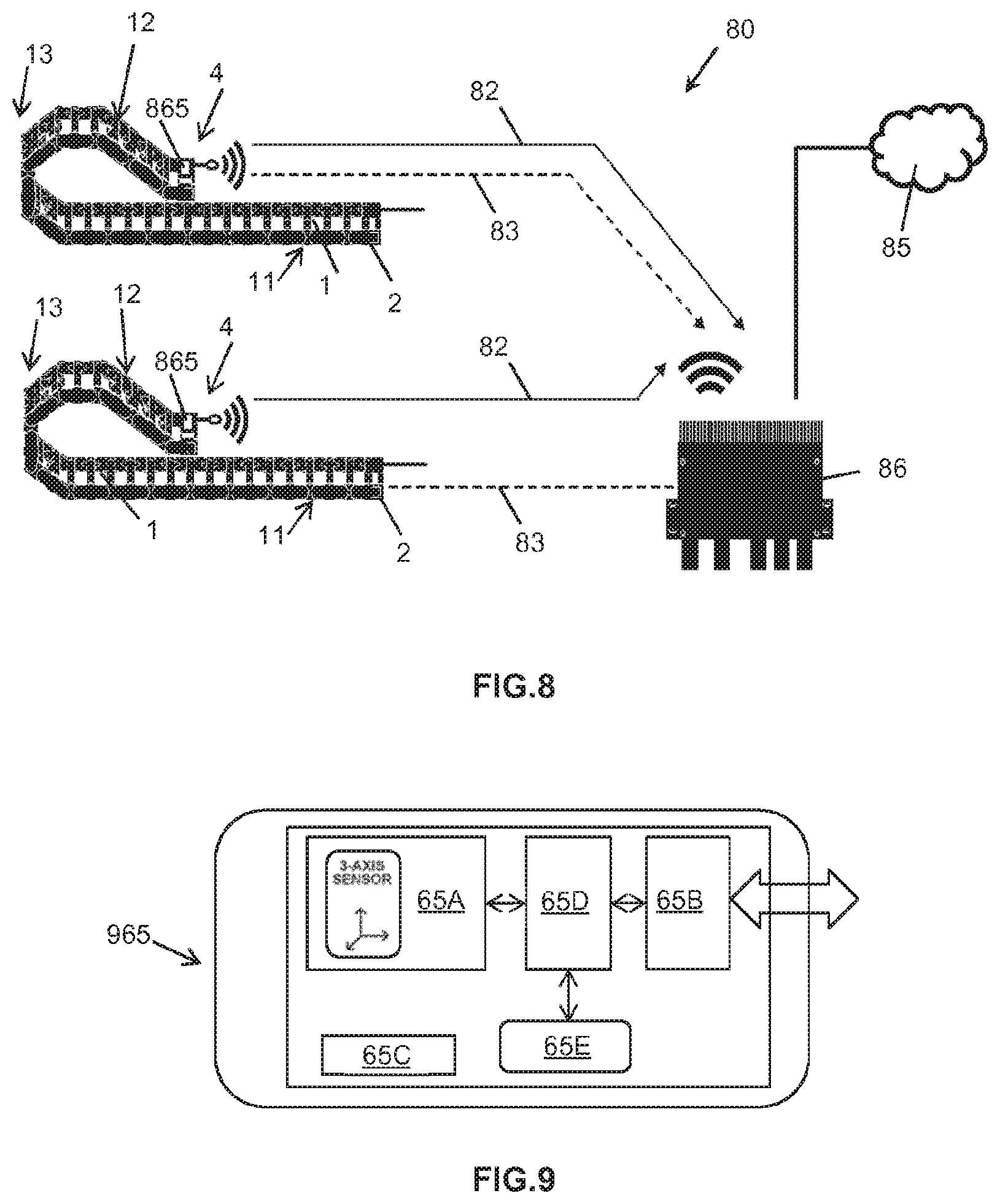 Patent US11824333 Figure 4 – Systems for monitoring the operation of an energy chain