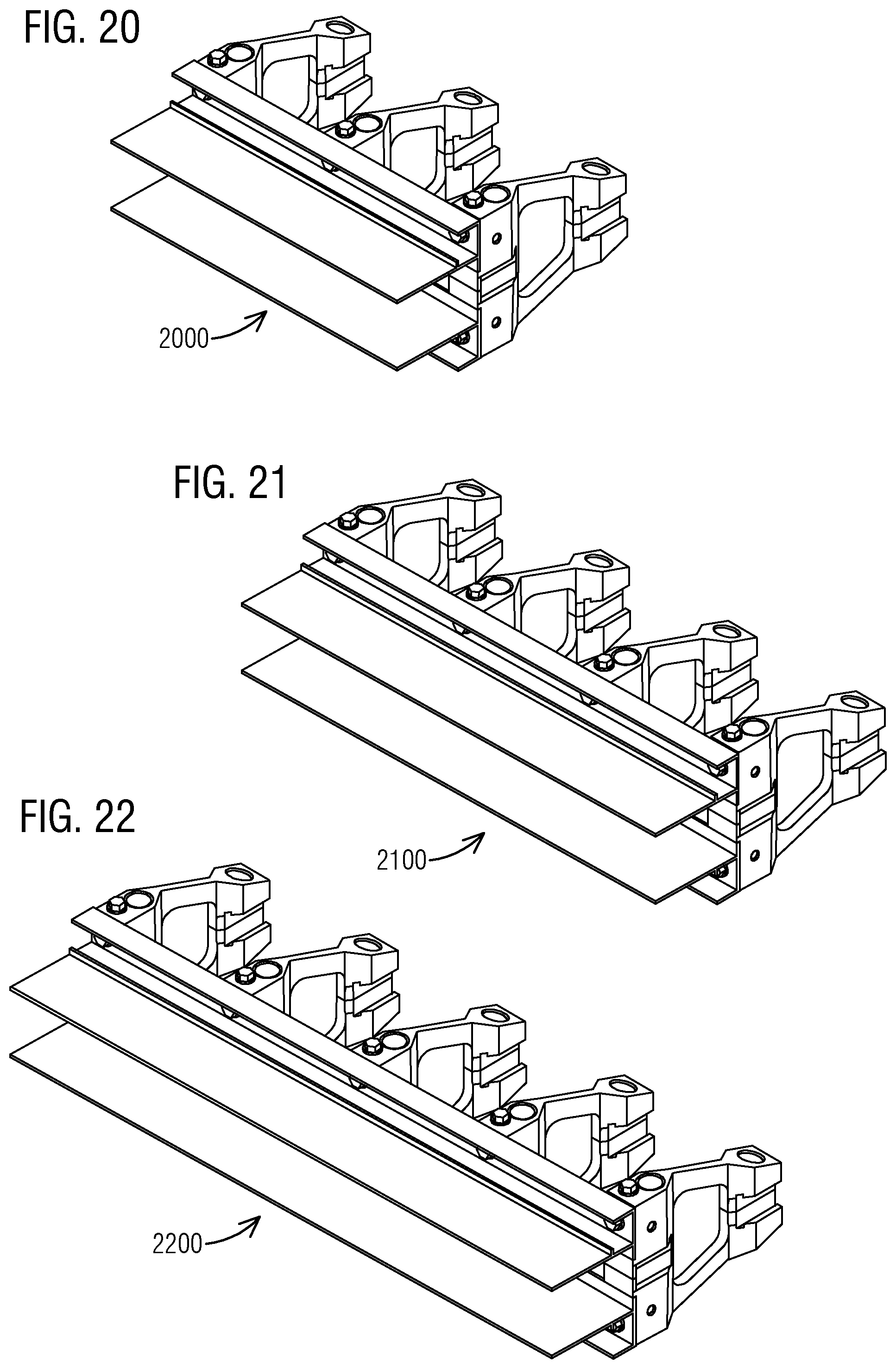 Patent US11824336 Figure 10 – Outdoor busway system having protected conductor sections