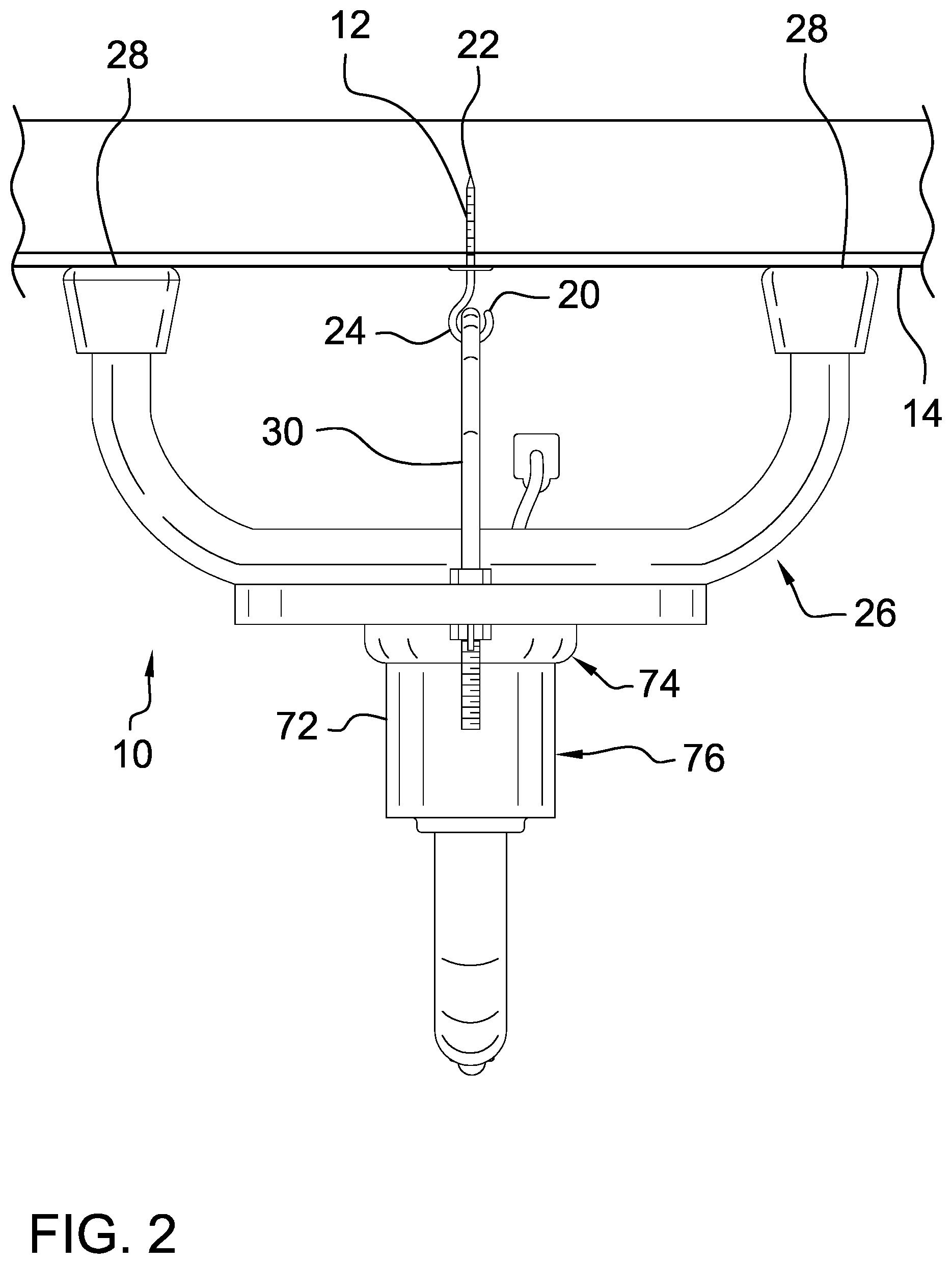 Patent US11824337 Figure 2 – Cable management assembly