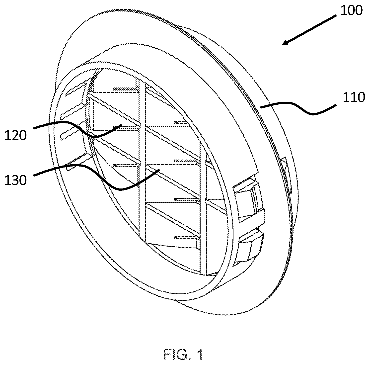 Patent US11824338 Figure 1 – Franclamp wire management system and device