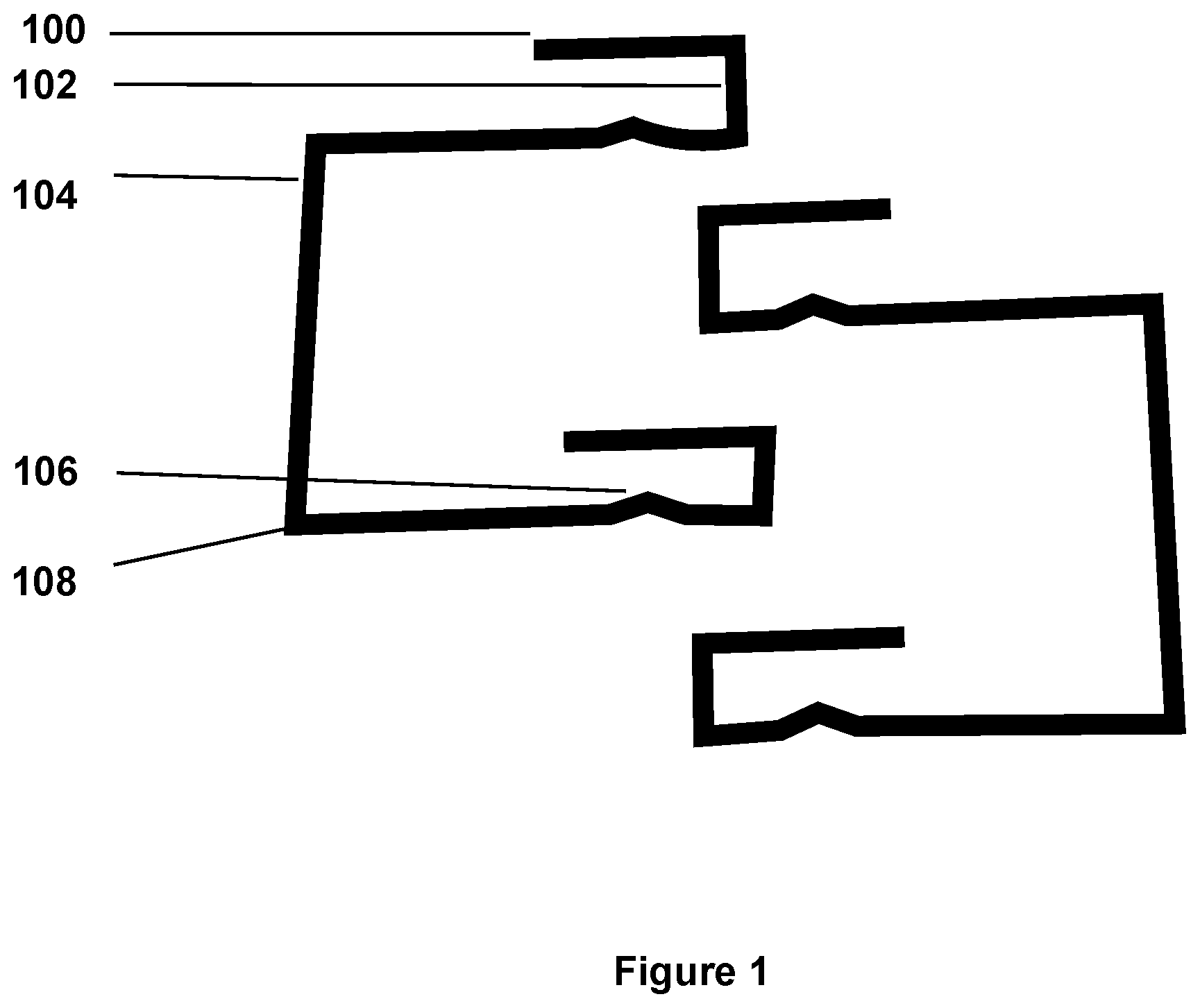 Patent US11824339 Figure 1 – Work to old work electrical box clip