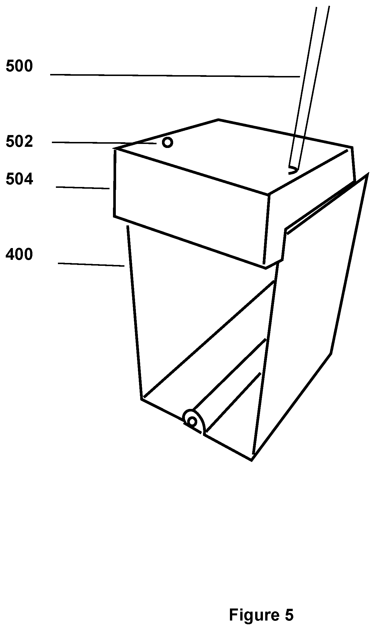 Patent US11824339 Figure 5 – Work to old work electrical box clip