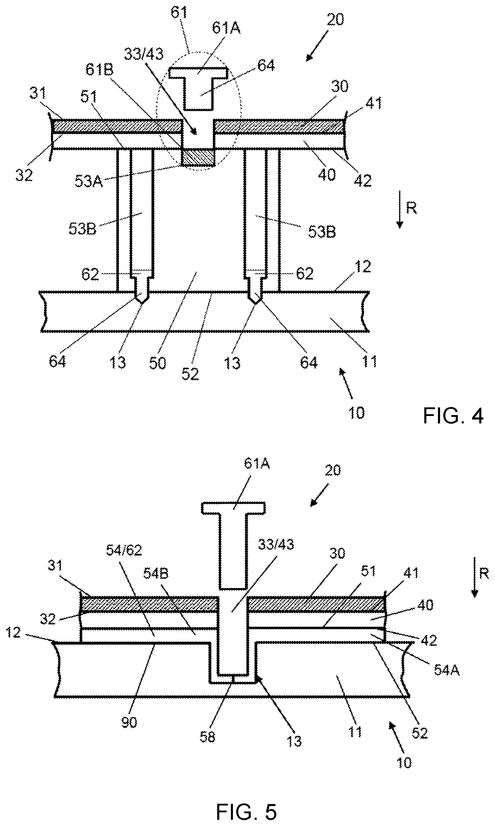 Patent US11824340 Figure 3 – Connection arrangement for connecting a busbar to a housing