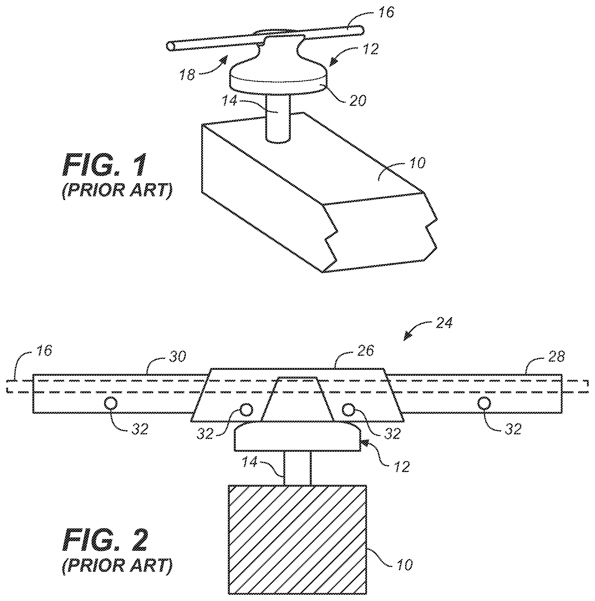 Patent US11824341 Figure 1 – High voltage conductor cover with fenders over retaining pin holes