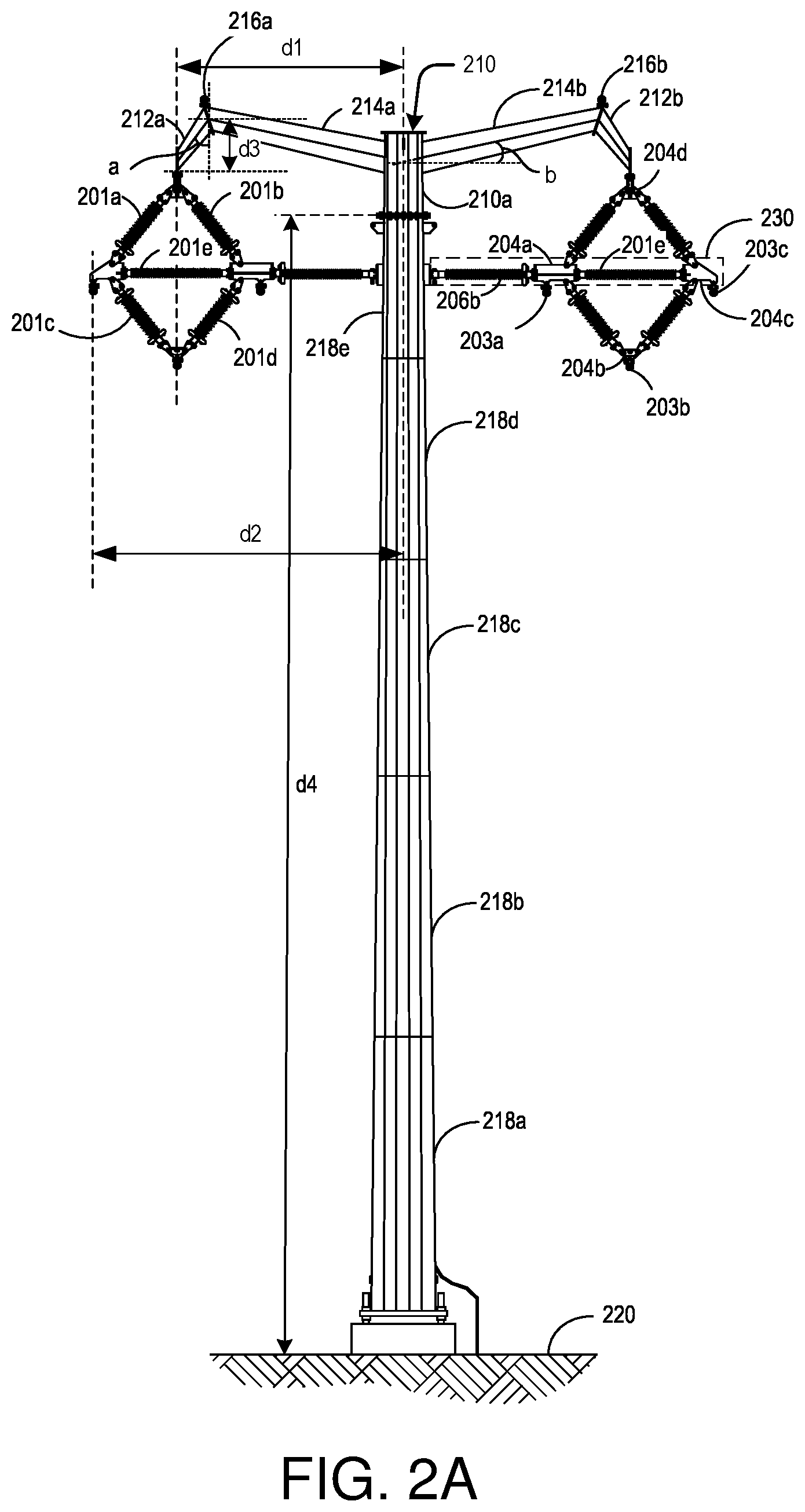 Patent US11824342 Figure 2 – Compact transmission line structure