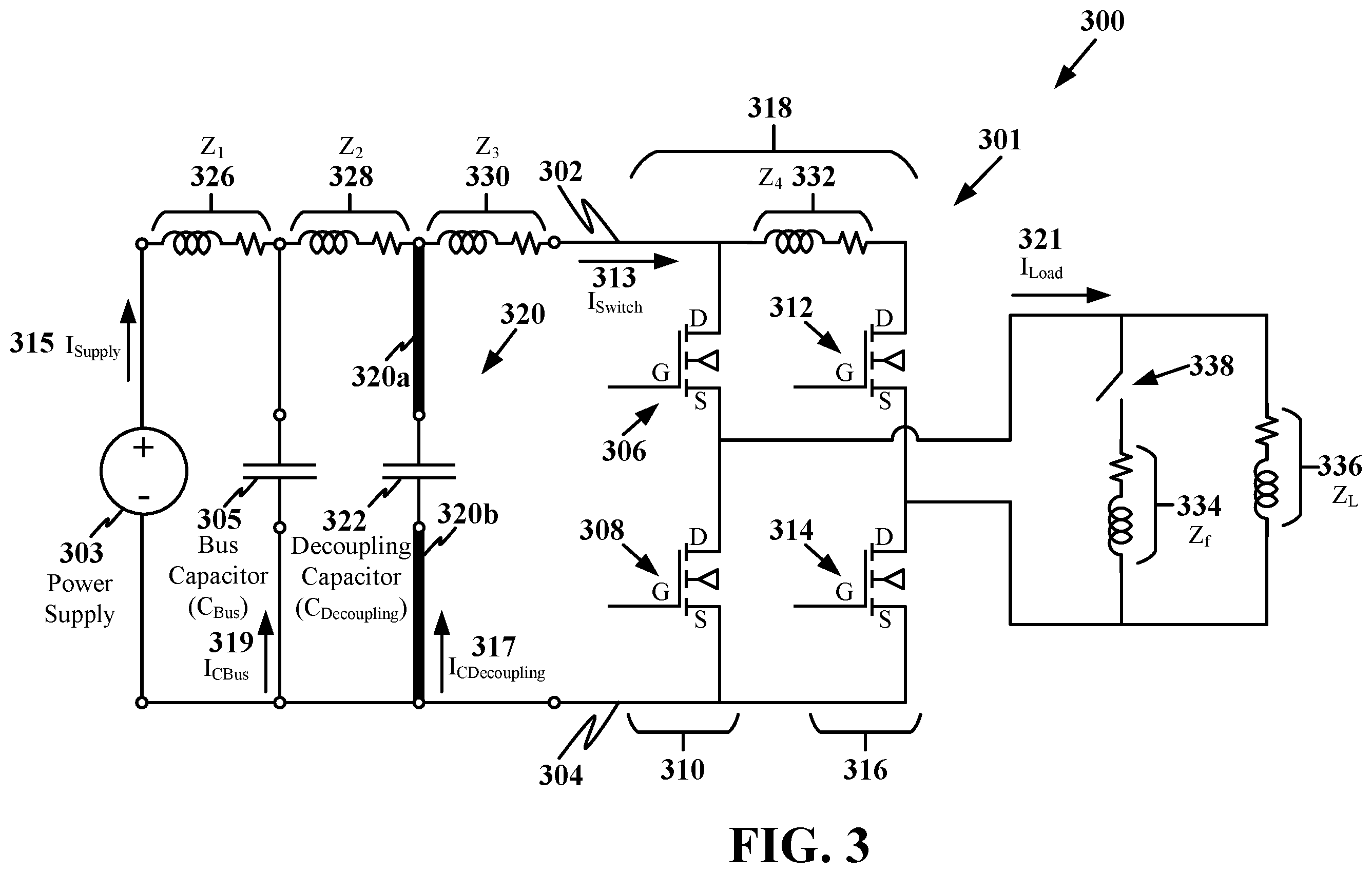 Patent US11824344 Figure 3 – Systems and methods to measure changing electric current