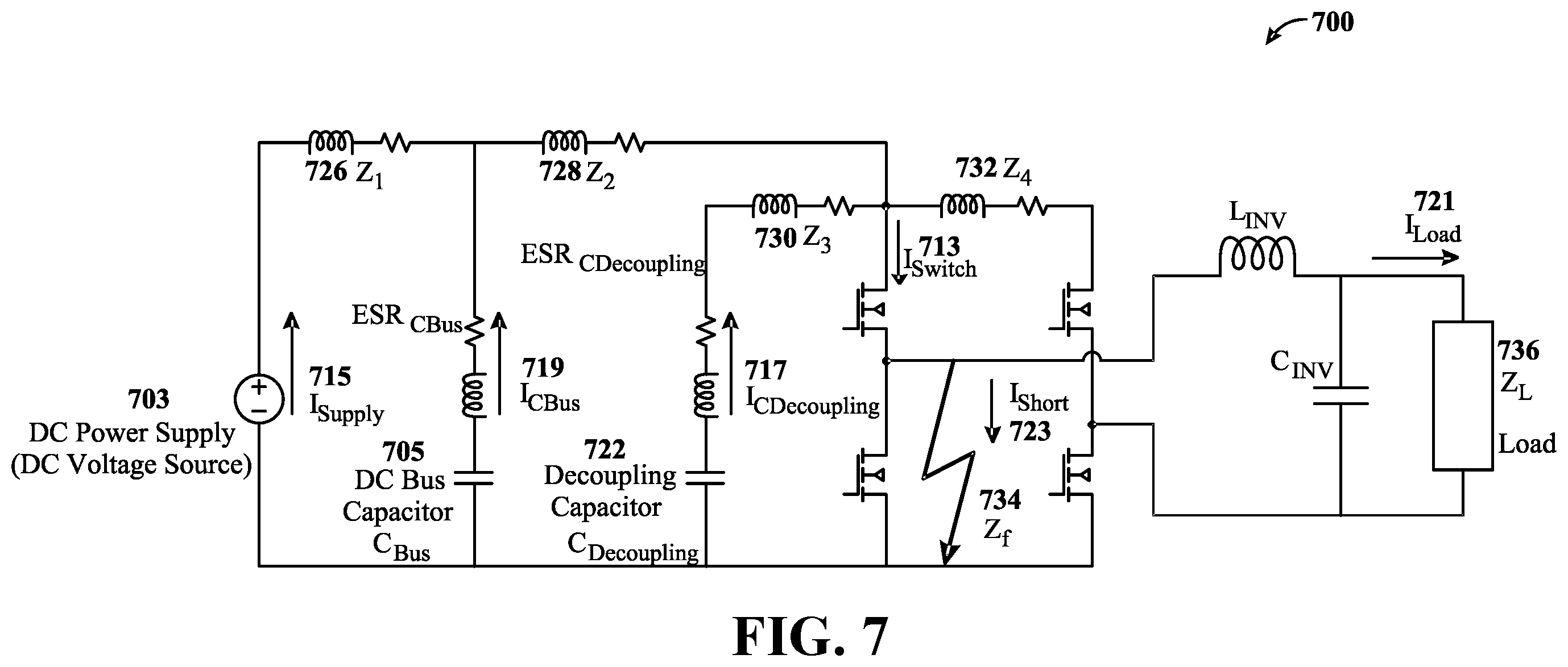 Patent US11824344 Figure 7 – Systems and methods to measure changing electric current
