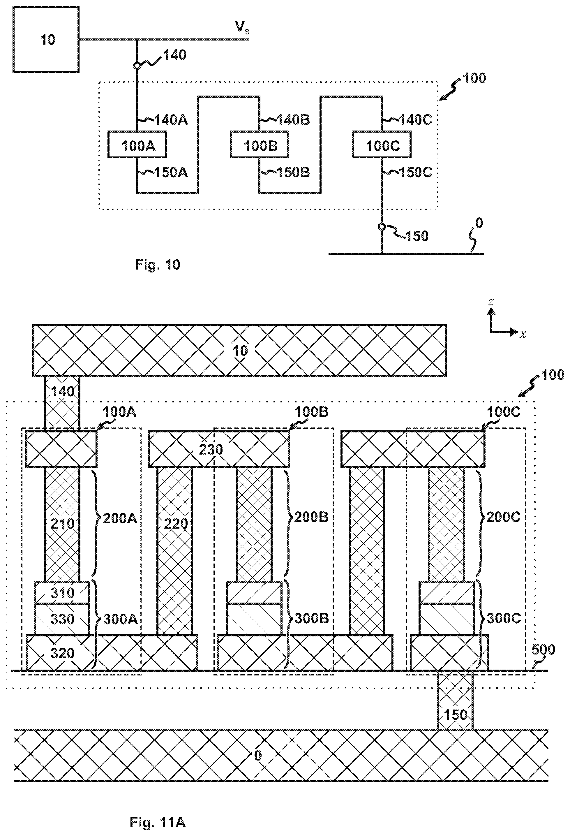 Patent US11824347 Figure 10 – Electrostatic discharge (ESD) protection circuits