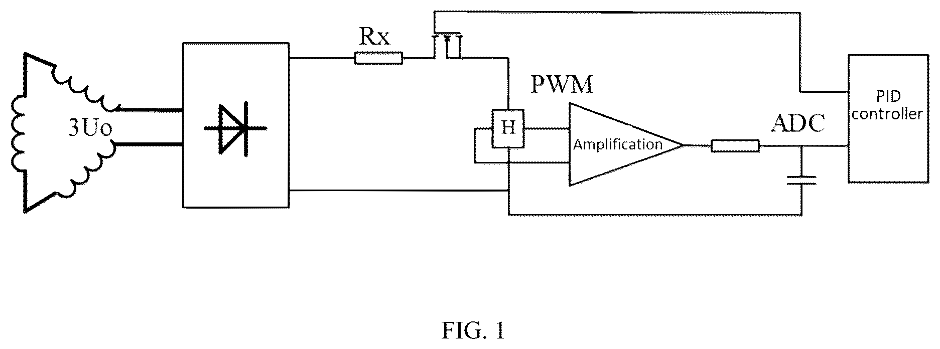 Patent US11824348 Figure 1 – PT ferromagnetic resonance elimination method implemented by actively inputting resistance through electronic load