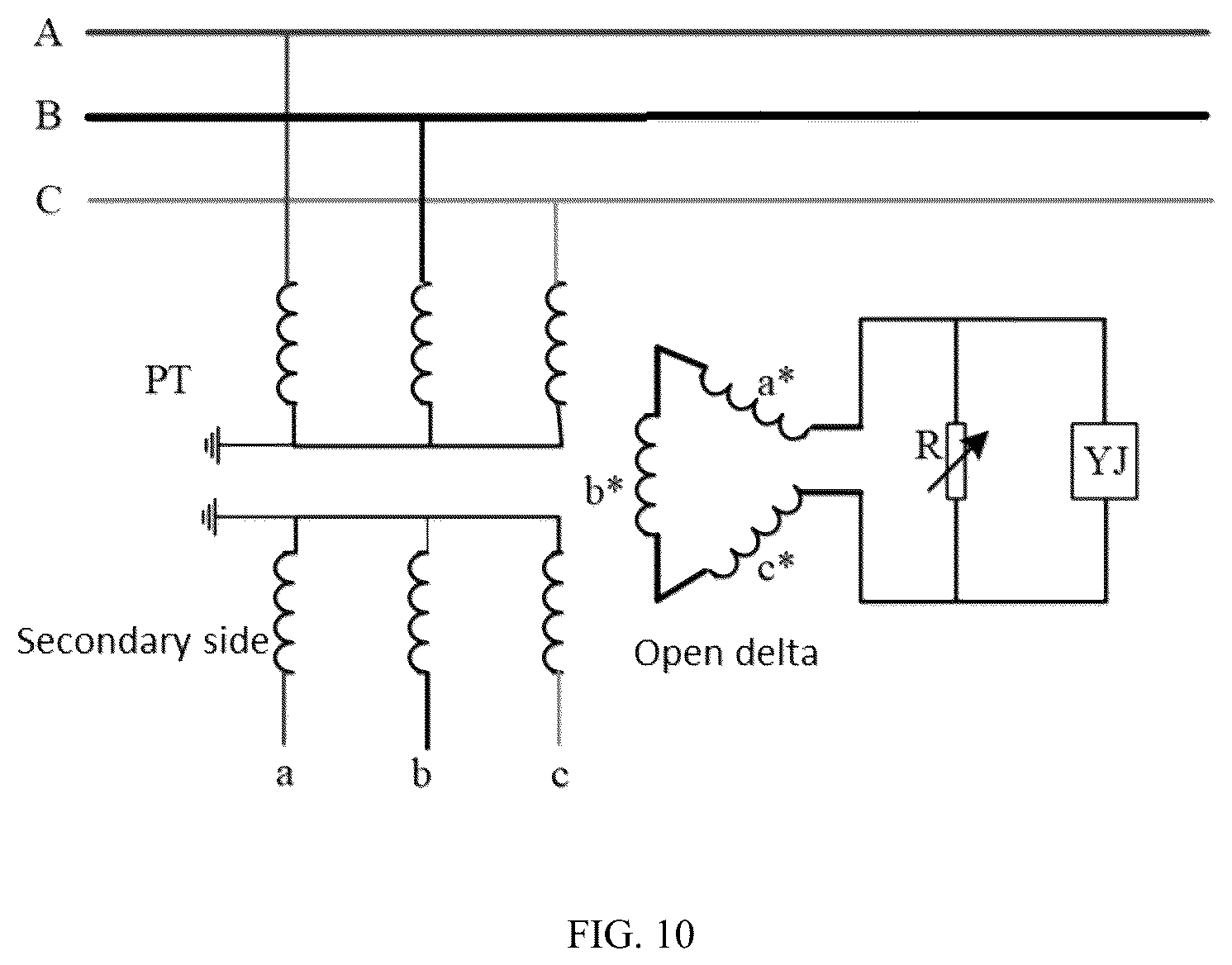 Patent US11824348 Figure 10 – PT ferromagnetic resonance elimination method implemented by actively inputting resistance through electronic load