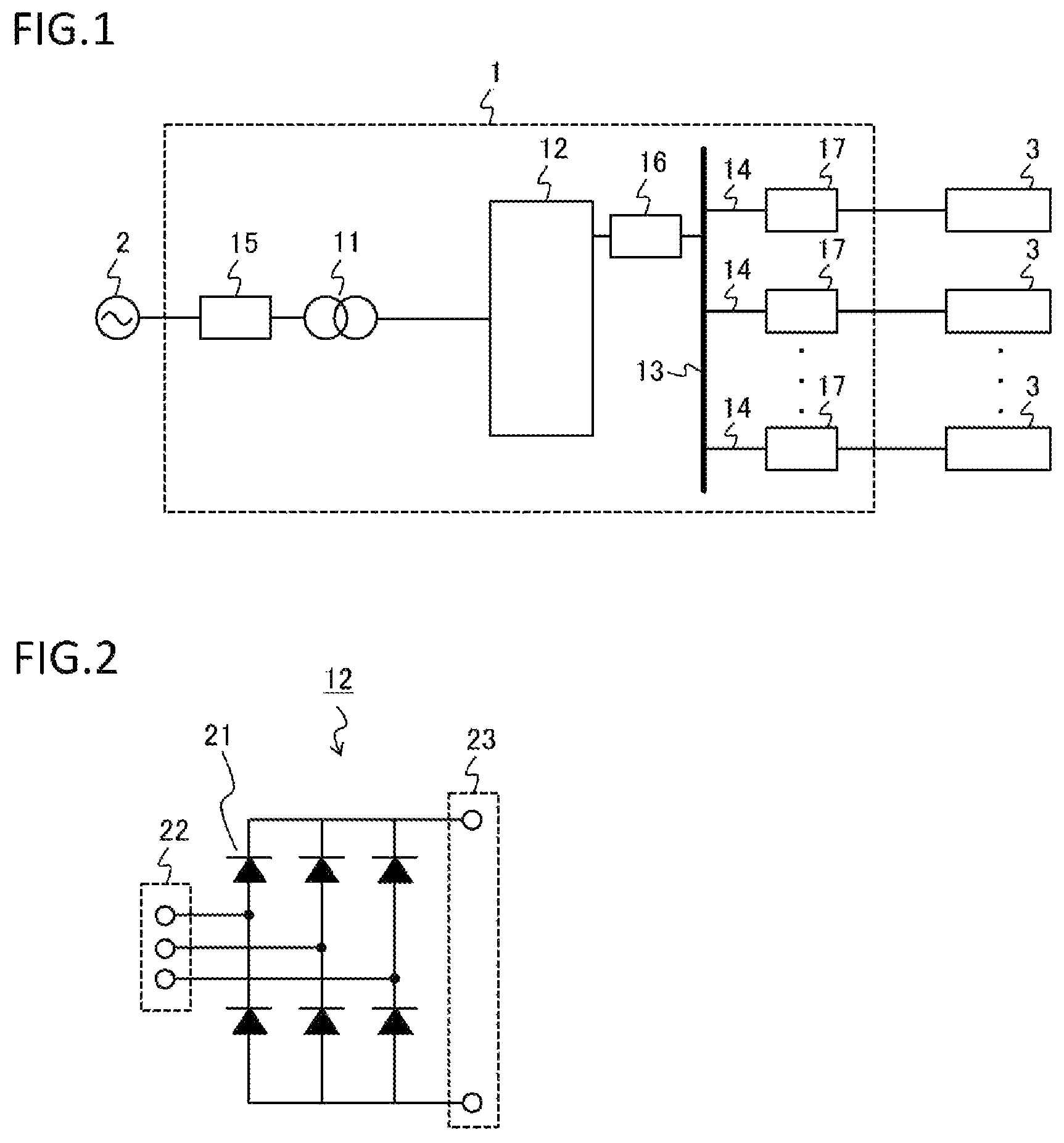 Patent US11824353 Figure 1 – DC power distribution system