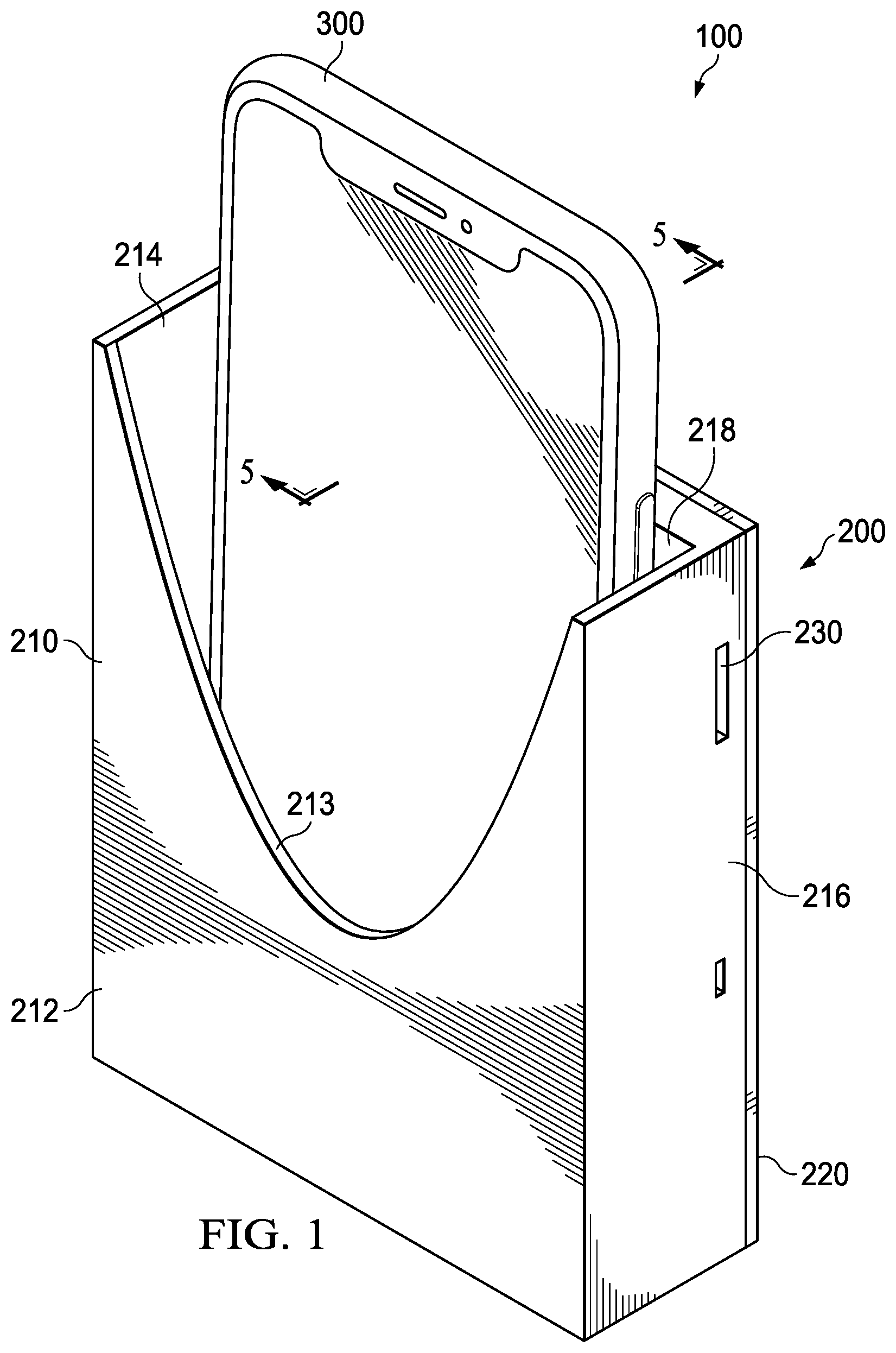 Patent US11824366 Figure 1 – Wireless charging device system with a ventilated housing