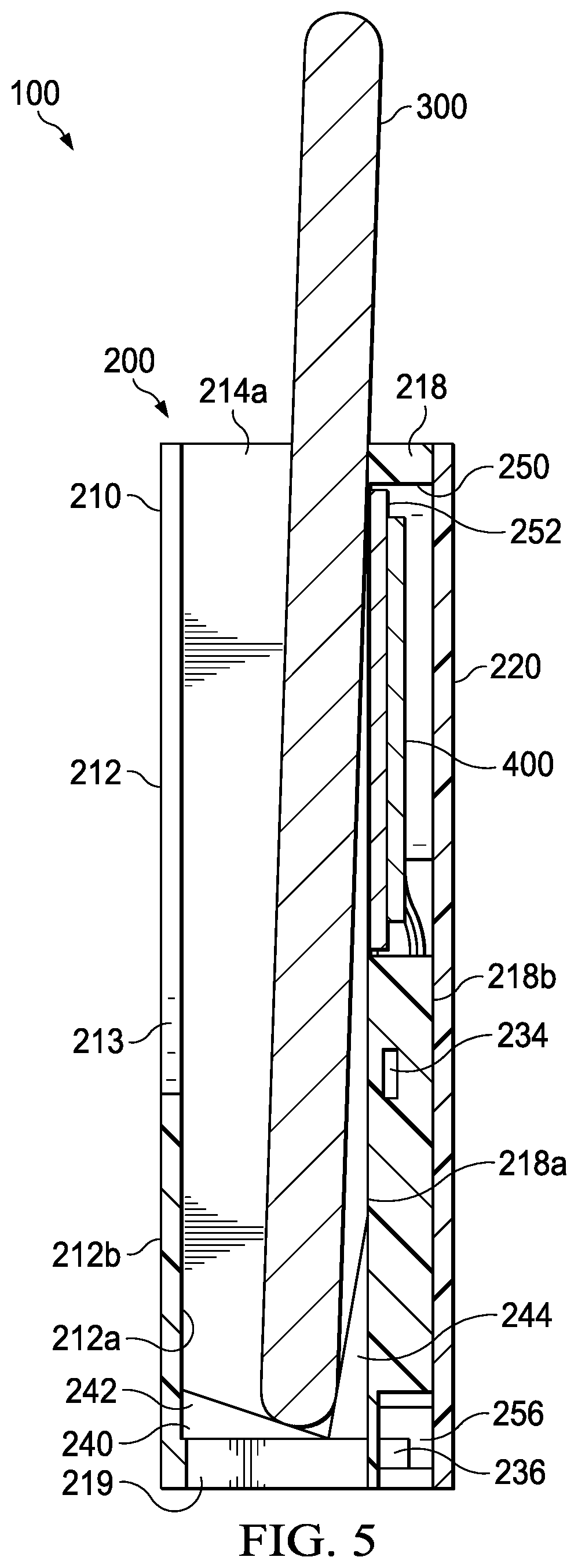 Patent US11824366 Figure 5 – Wireless charging device system with a ventilated housing