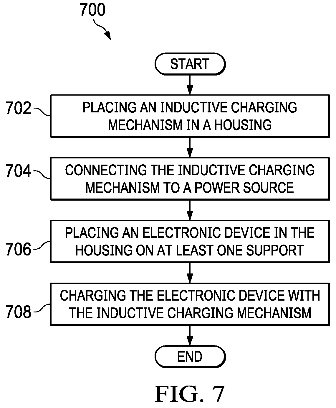 Patent US11824366 Figure 7 – Wireless charging device system with a ventilated housing