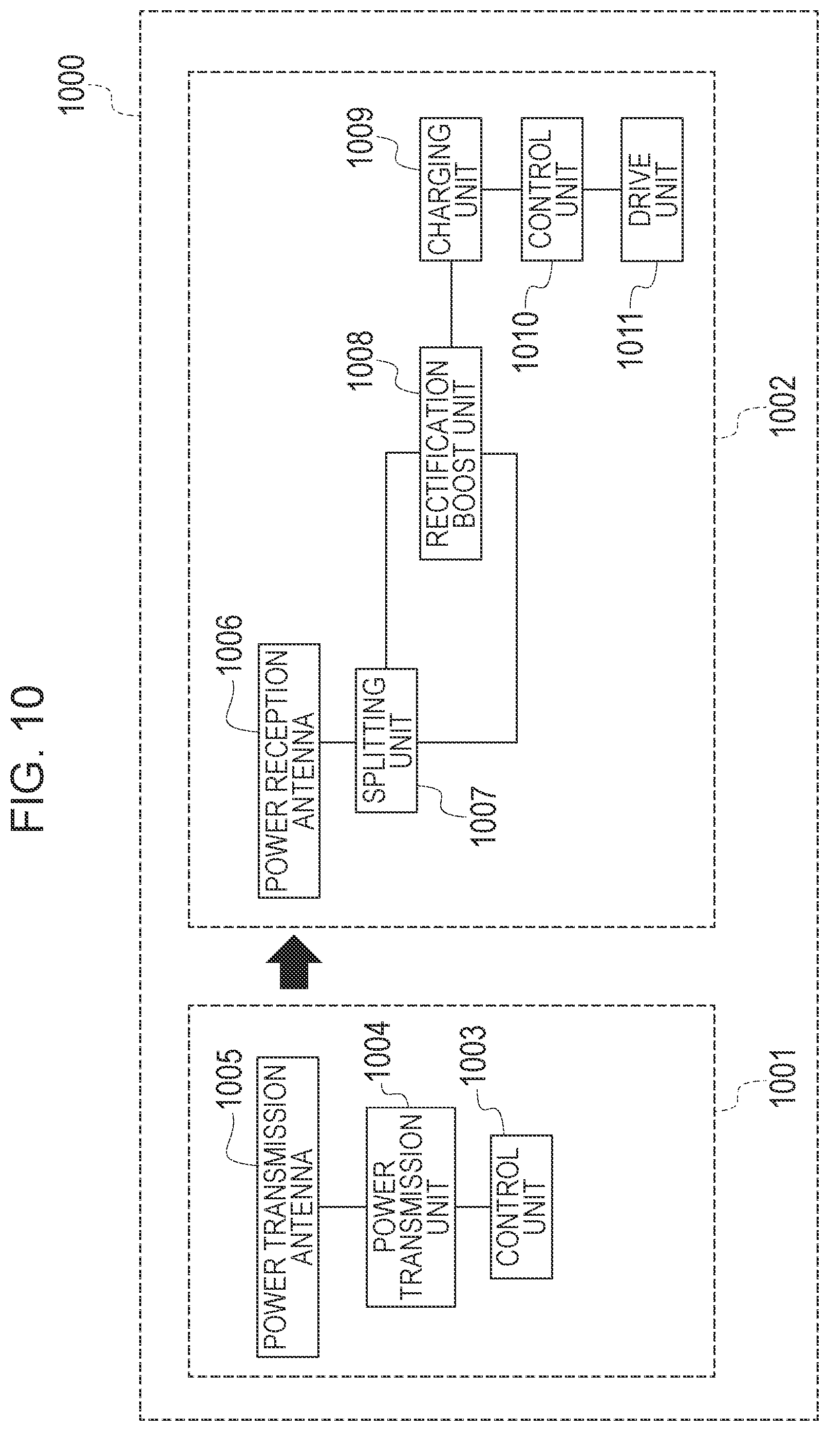 Patent US11824369 Figure 10 – Wireless power transmission system, control method of controlling wireless power transmission system, and storage medium
