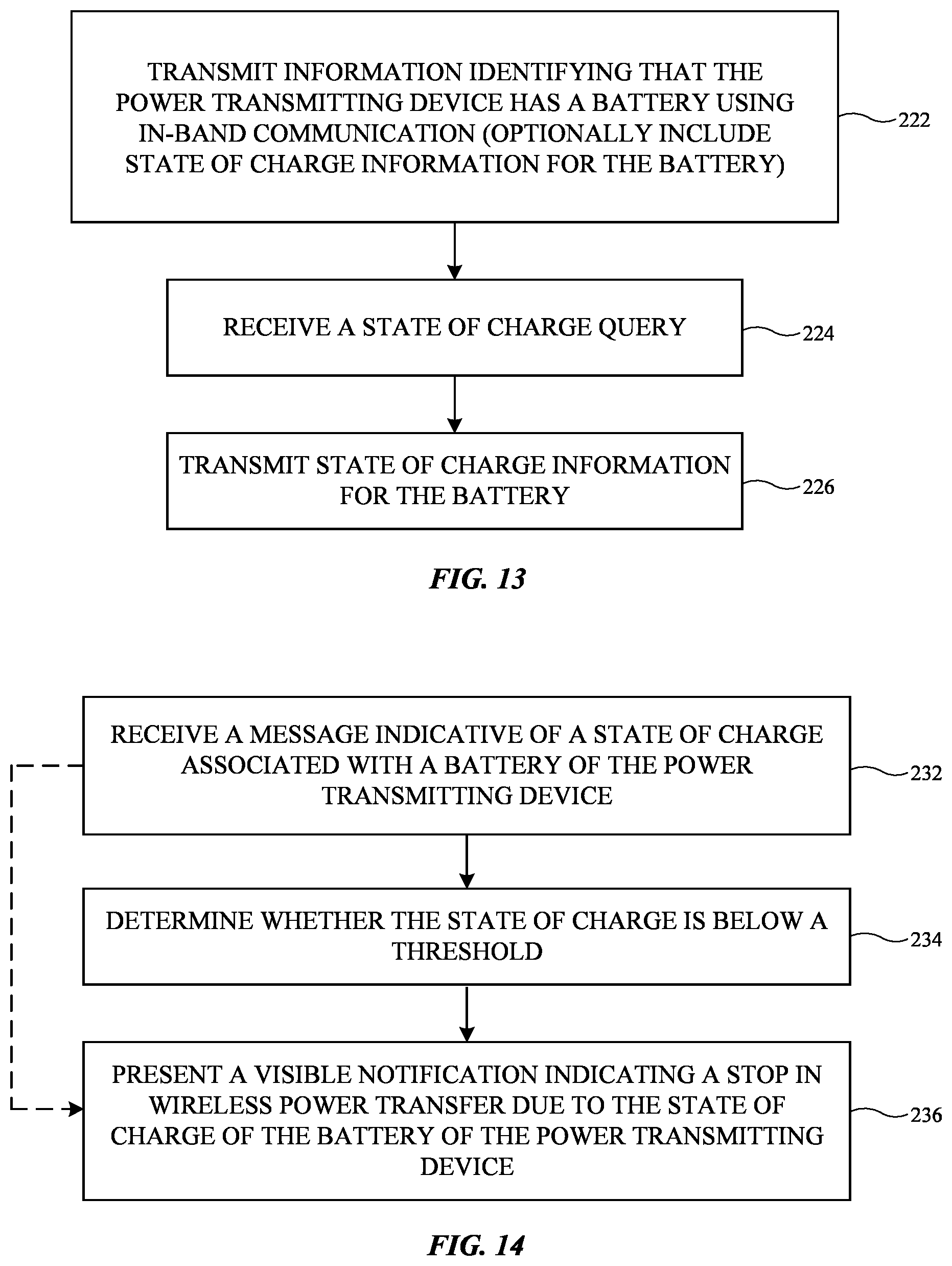 Patent US11824375 Figure 11 – State of charge information for a wireless power transmitting device