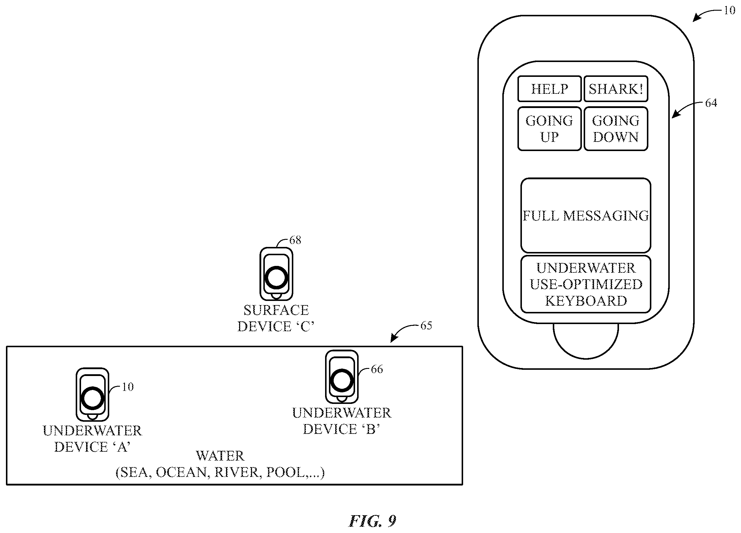Patent US11824377 Figure 7 – Magneto-inductive charging and communication in electronic devices
