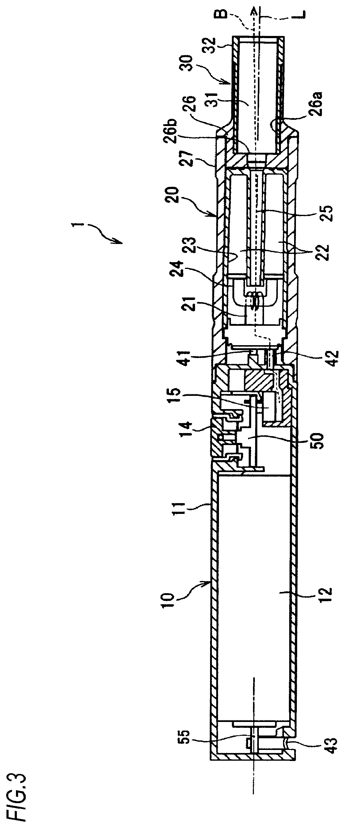 Patent US11824379 Figure 3 – Power supply unit for aerosol inhaler, aerosol inhaler, power supply control method of aerosol inhaler, and power supply control program of aerosol inhaler