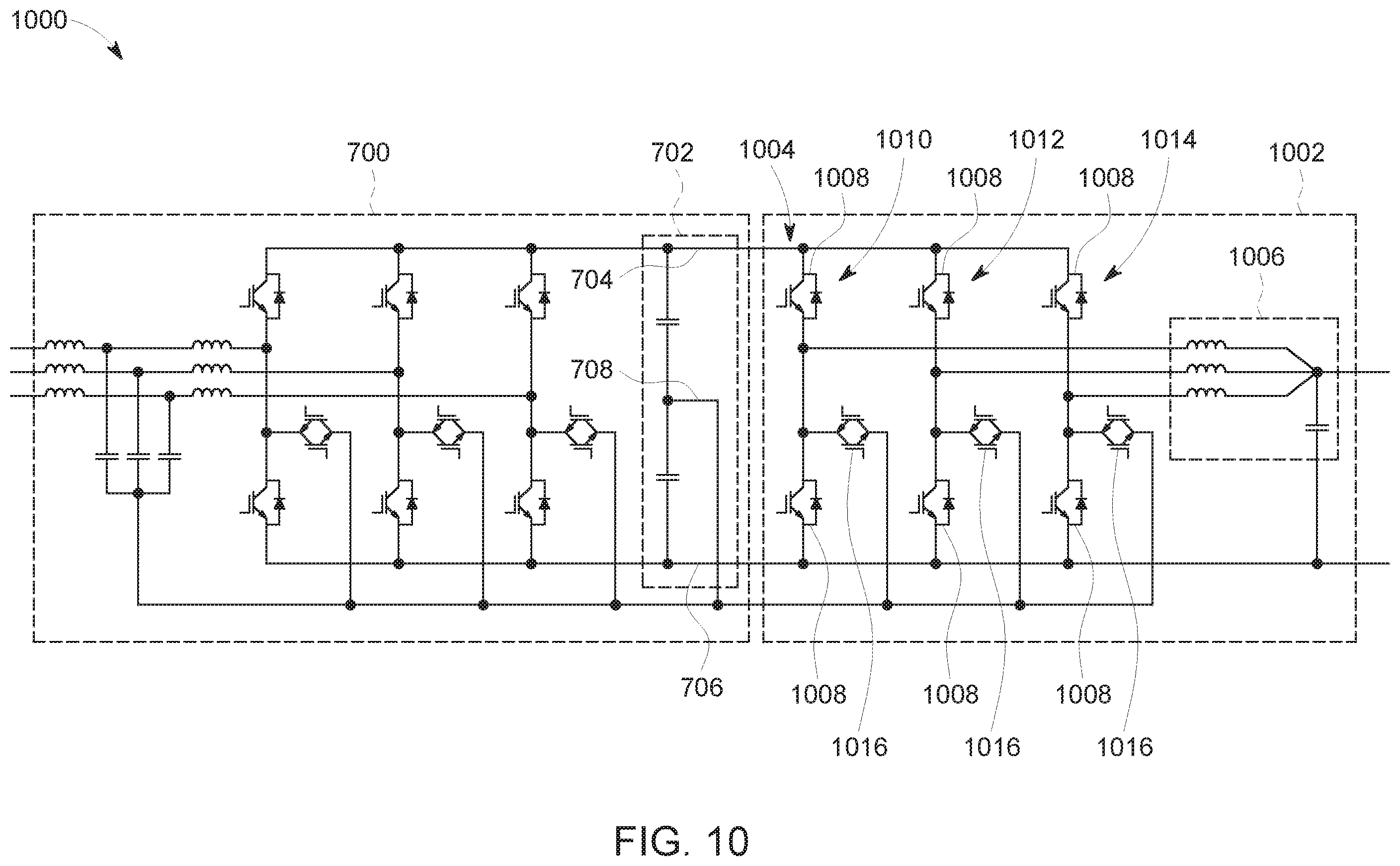 Patent US11824380 Figure 9 – DC fast charging station for electric vehicles