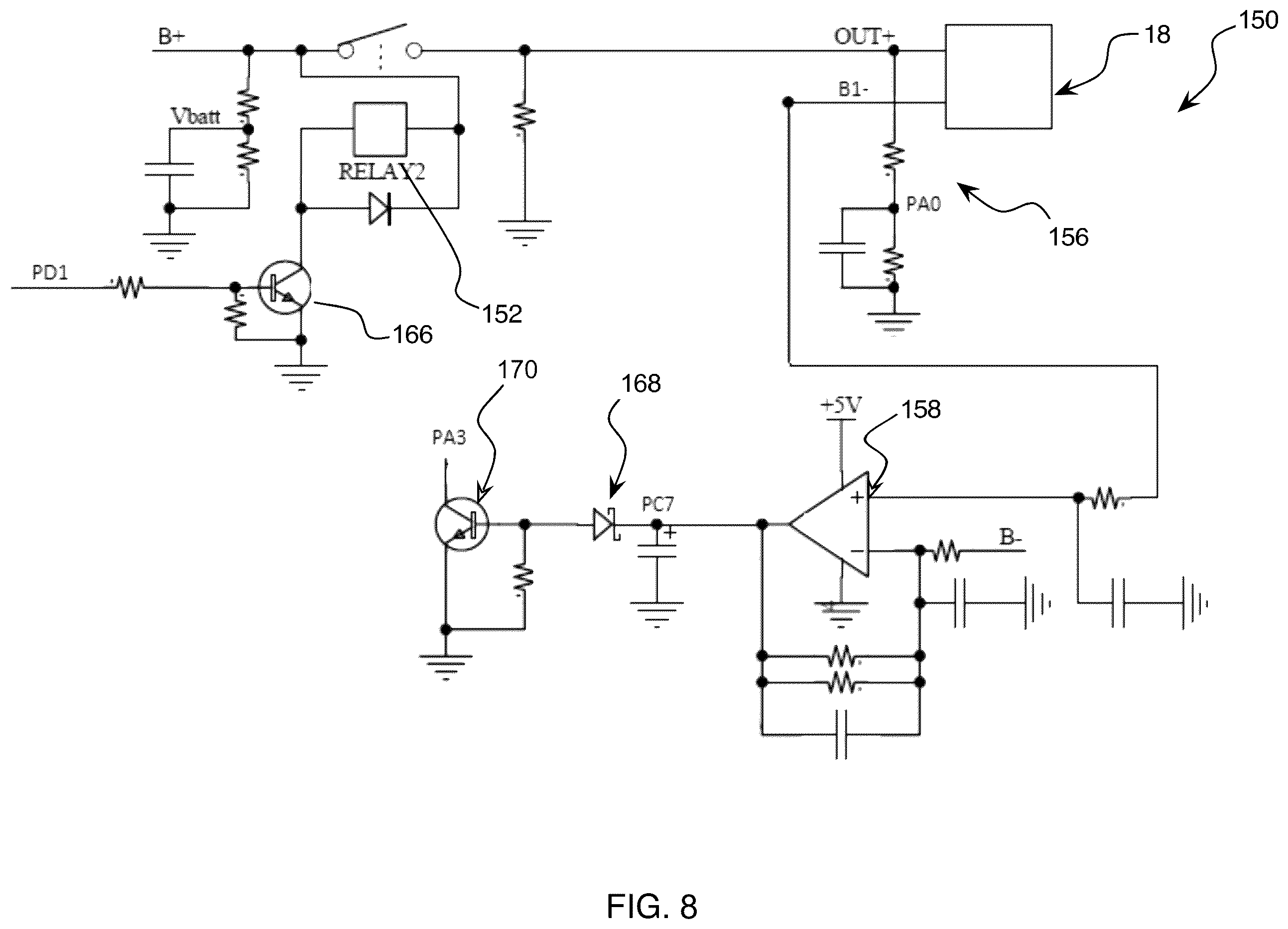 Patent US11824383 Figure 5 – Portable power charger with air compressor