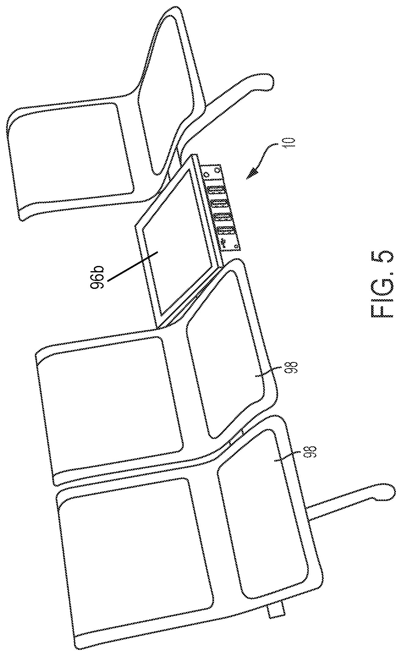 Patent US11824384 Figure 5 – Modular device charging system