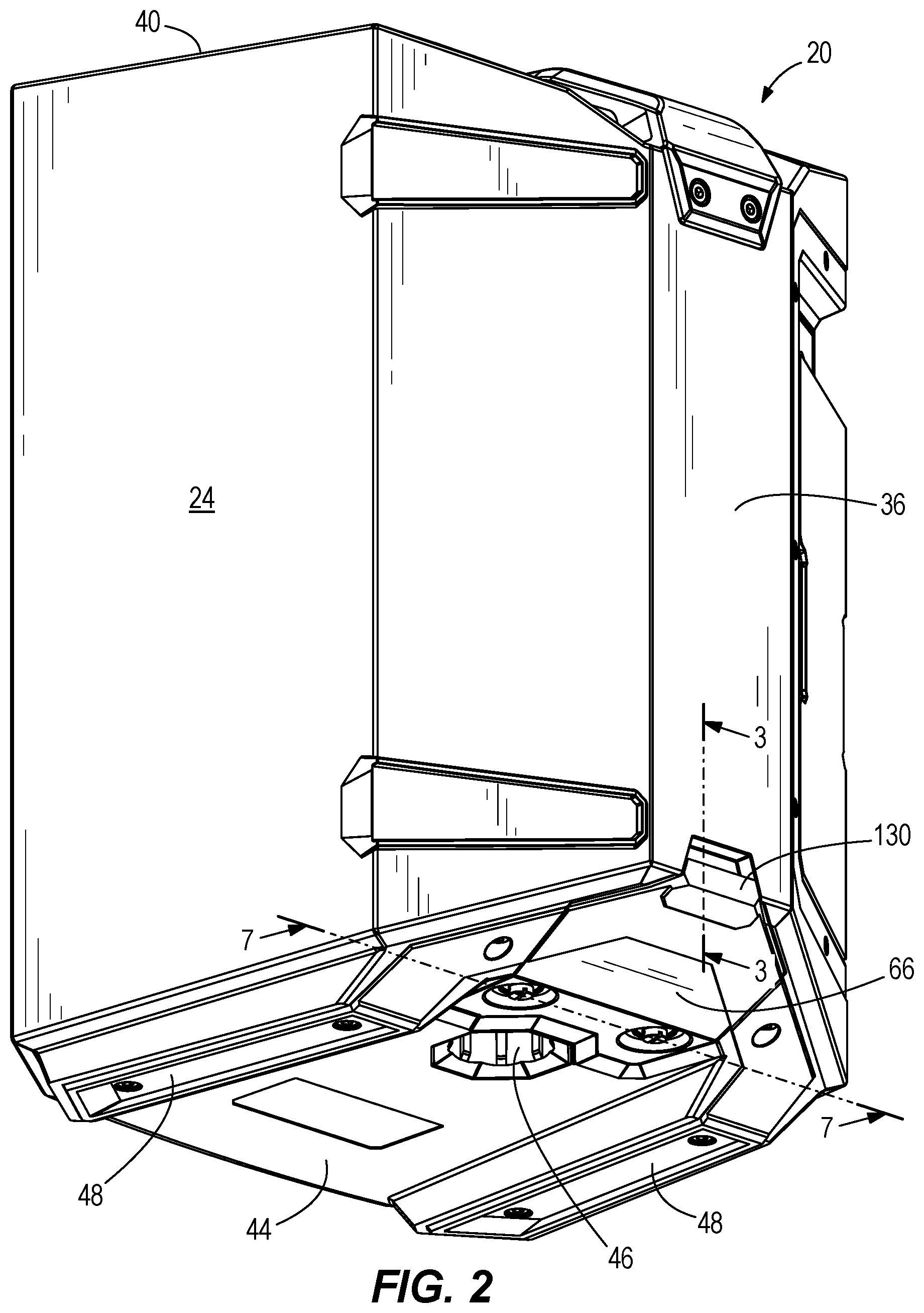 Patent US11824389 Figure 2 – Loudspeaker battery pack