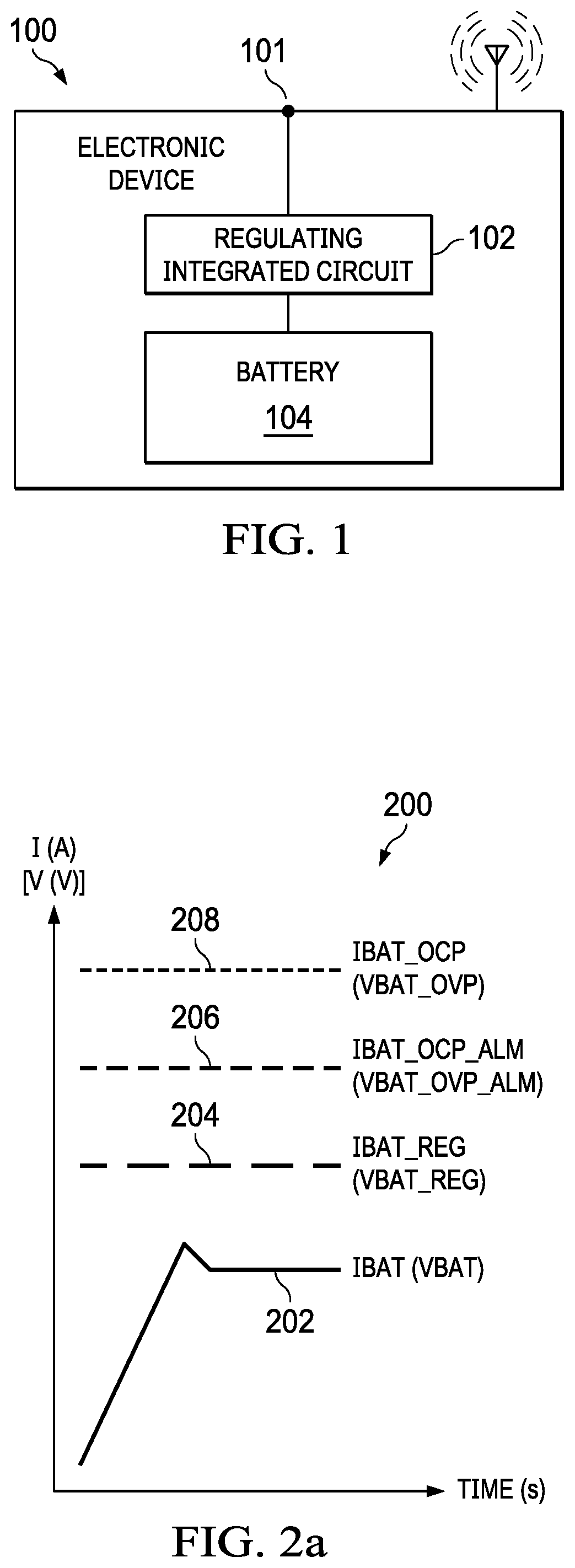 Patent US11824391 — Controlled transition to regulation — Figure 1