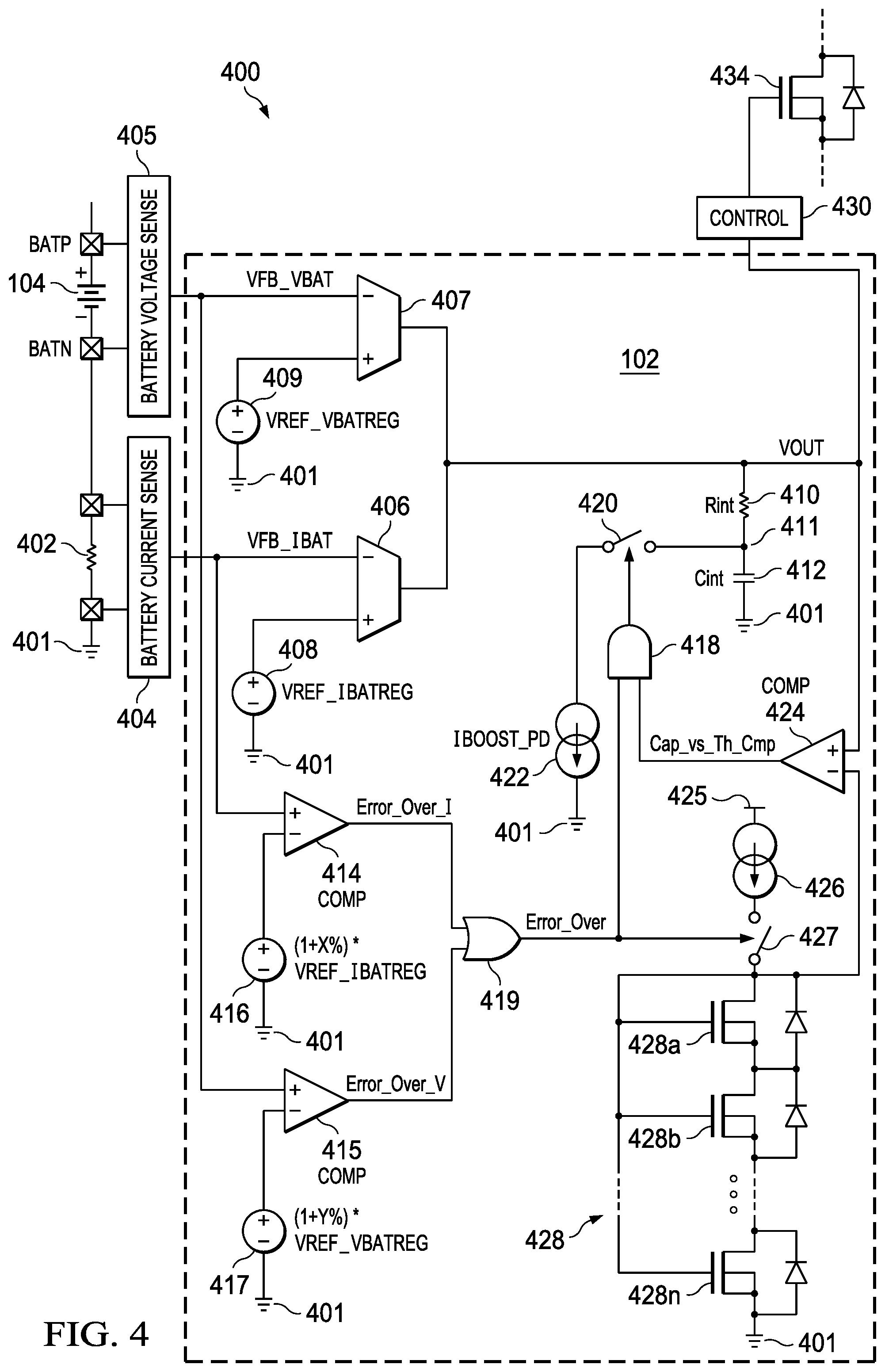 Patent US11824391 Figure 4 – Controlled transition to regulation
