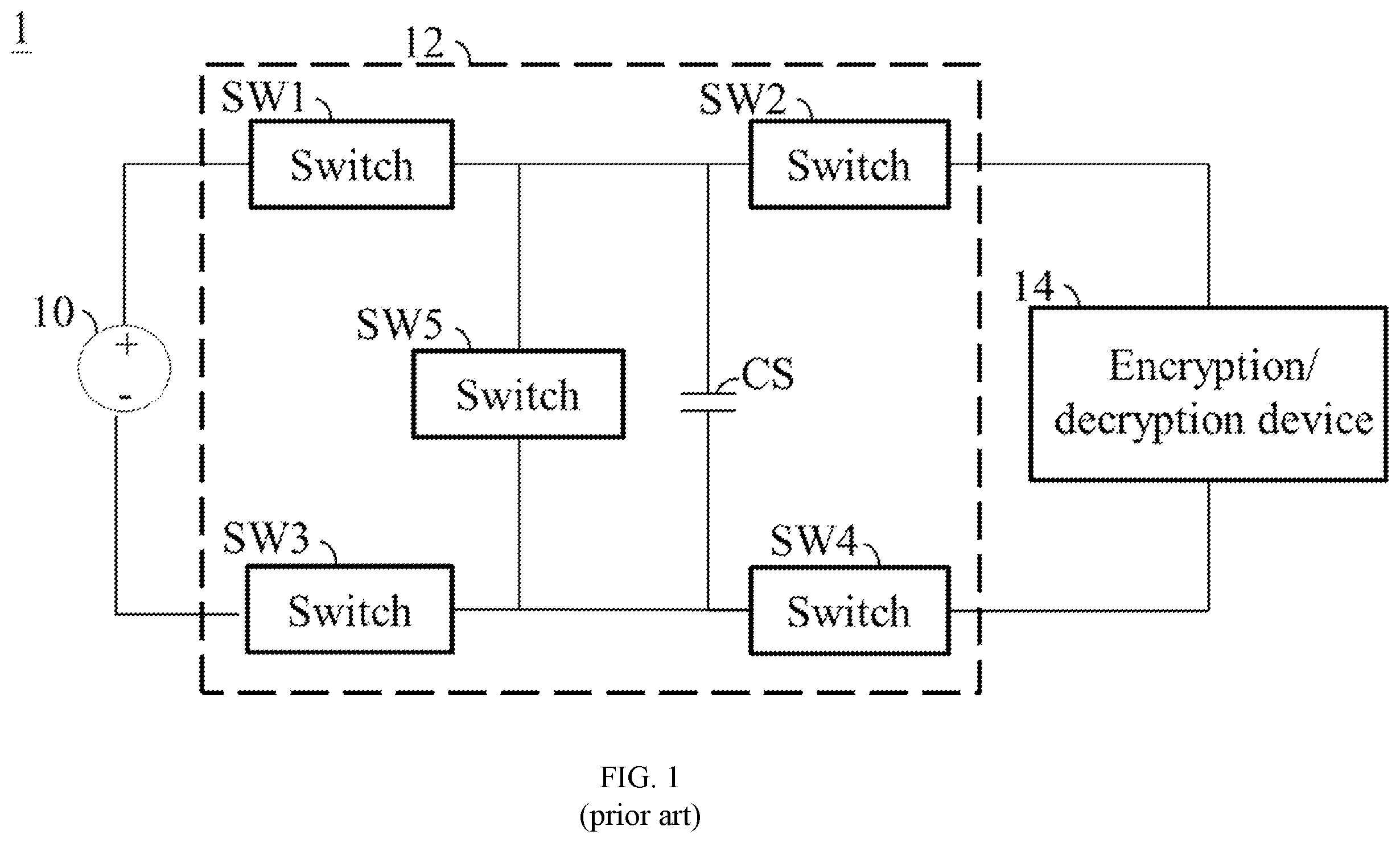 Patent US11824393 Figure 1 – Power supplying device, method and secure system