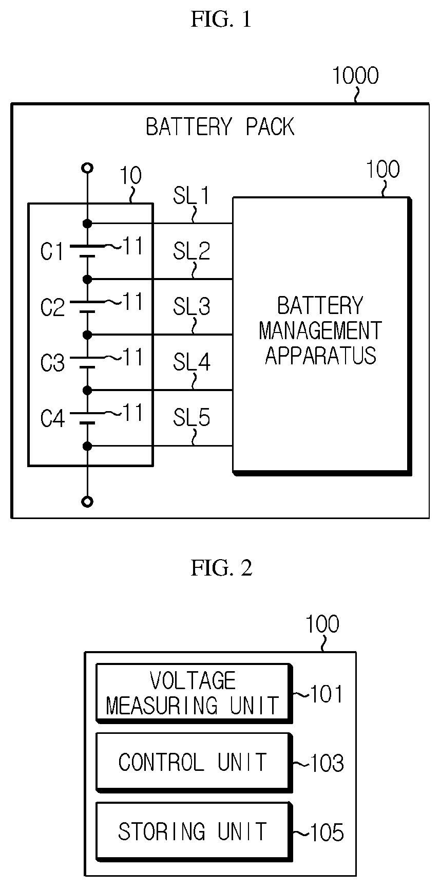 Patent US11824395 Figure 1 – Battery management apparatus