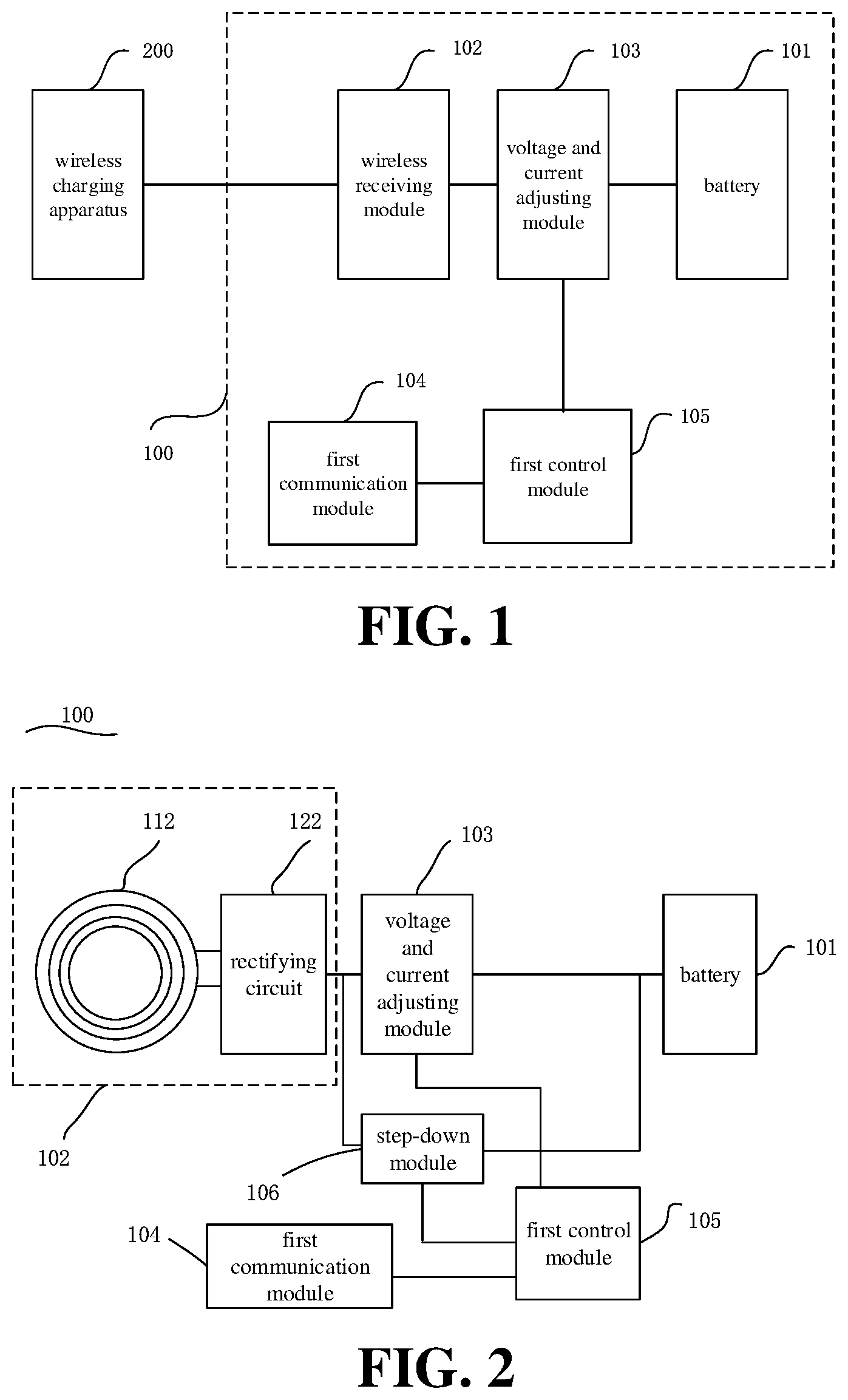 Patent US11824396 Figure 1 – Wireless charging method, electronic device and wireless charging apparatus