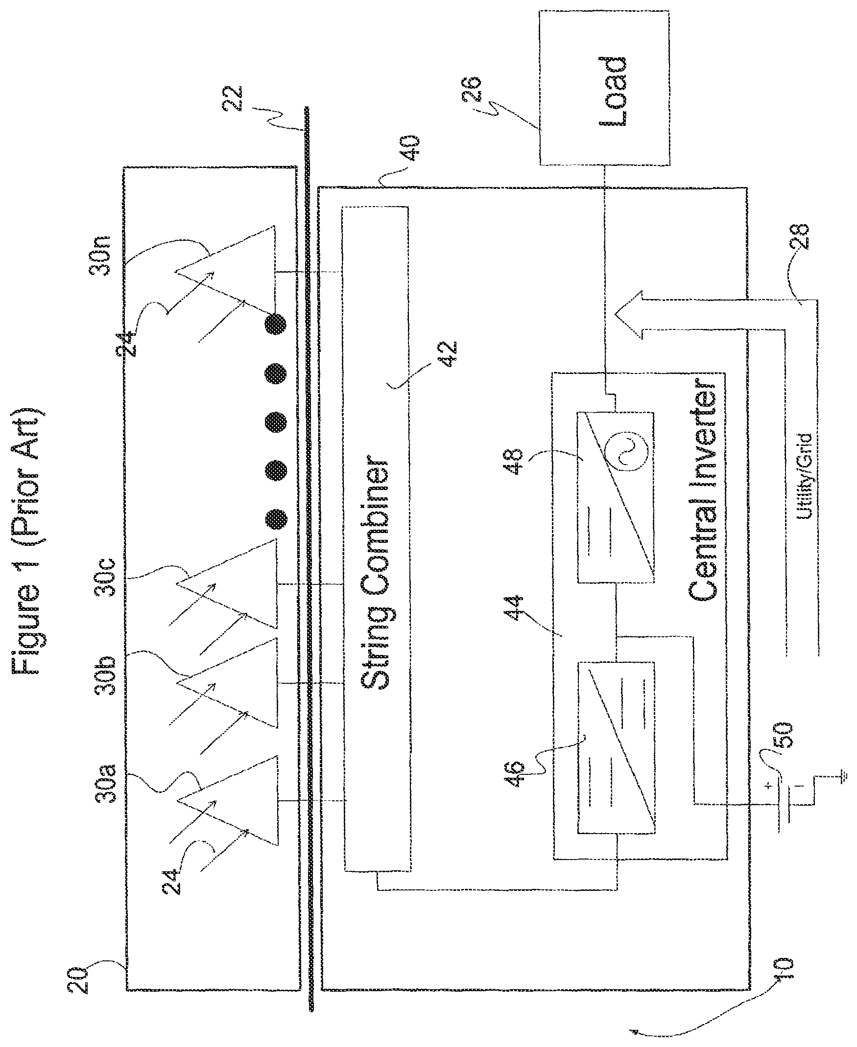 Patent US11824398 Figure 1 – Power converter for a solar panel