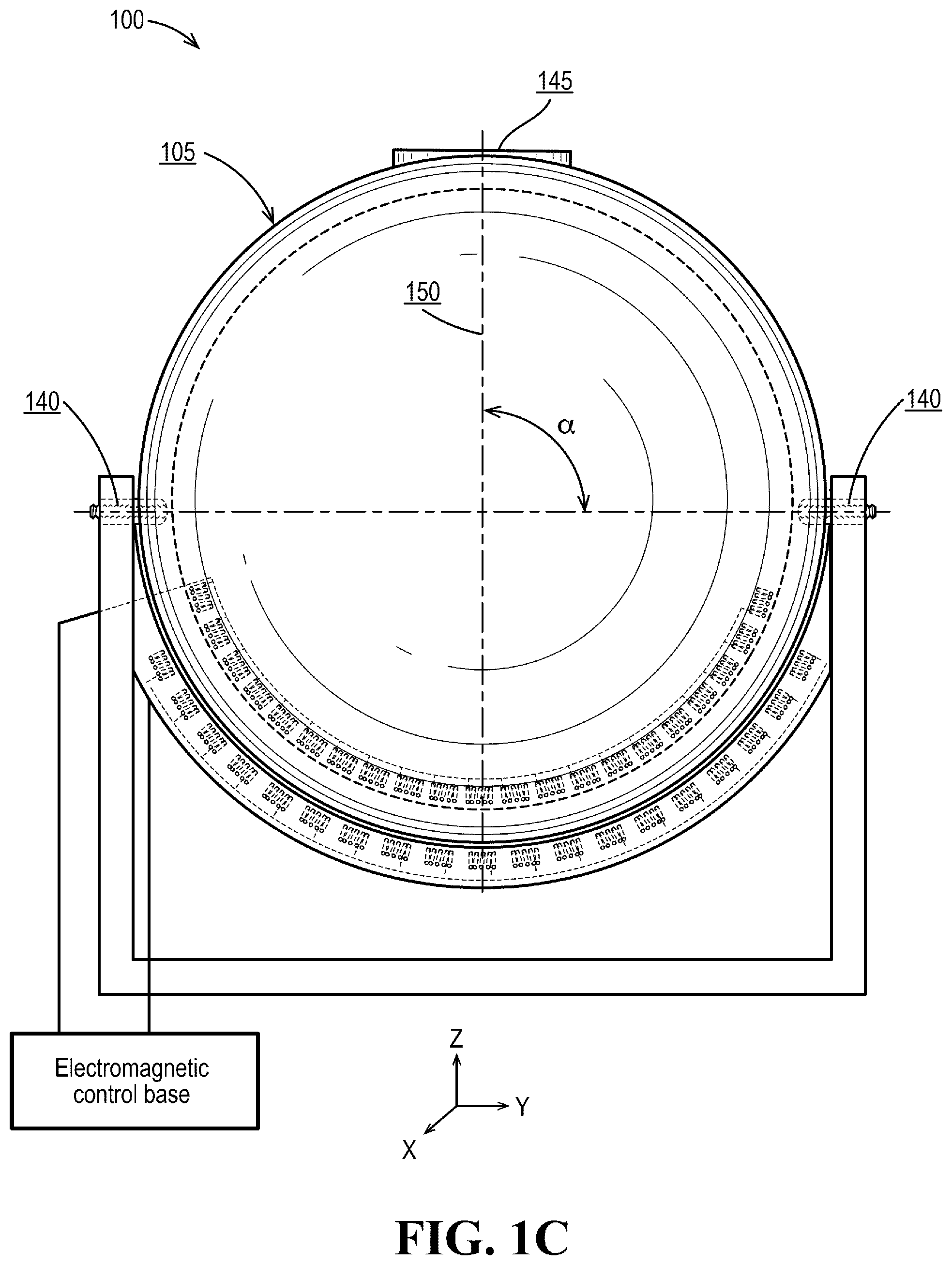 Patent US11824400 Figure 3 – Electromagnetic payload orientation control